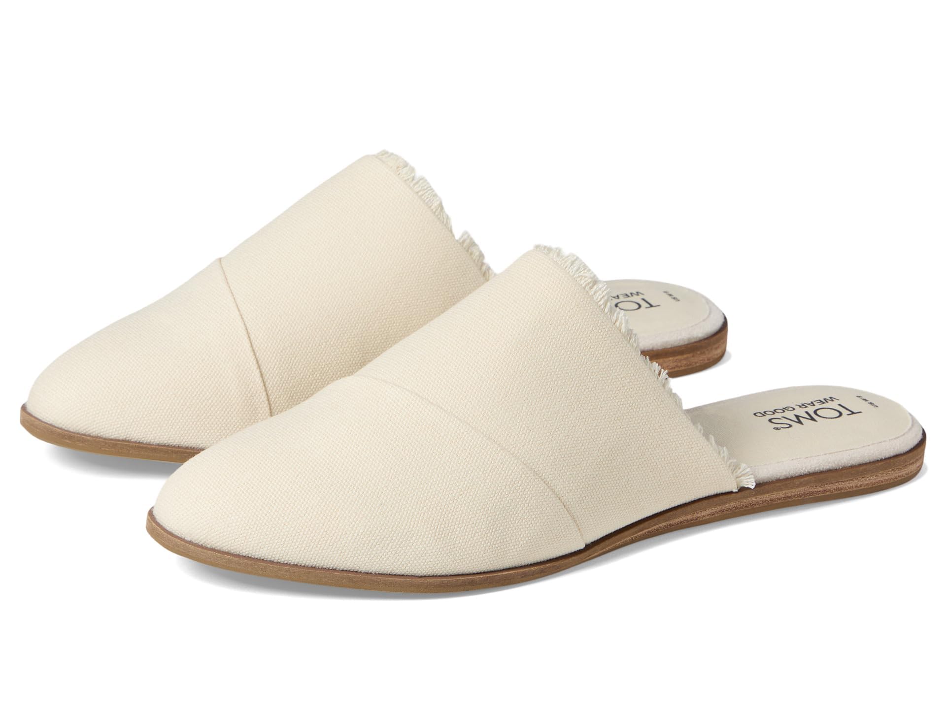 TOMS Women's Jade Mule, Natural Canvas/Fray, 9 UK