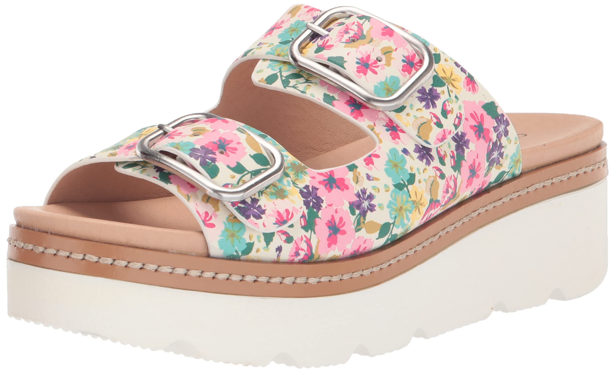 Chinese Laundry Women's Surfs Up Sandal, Multi, 7 UK