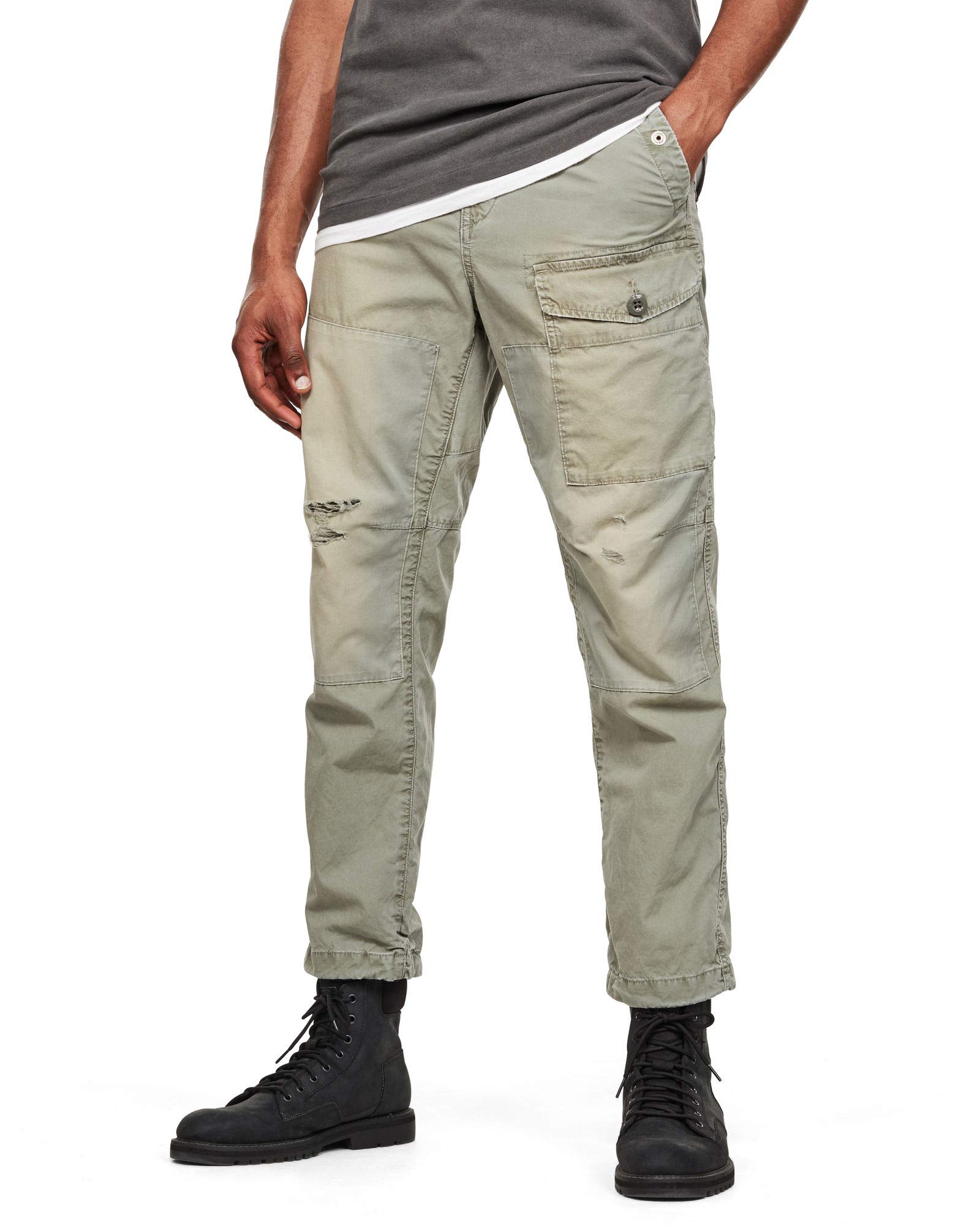 G-Star Men's Torrick Relaxed Pants, Green (lt orphus gd restored D16965-9740-B617), 28W / 32L