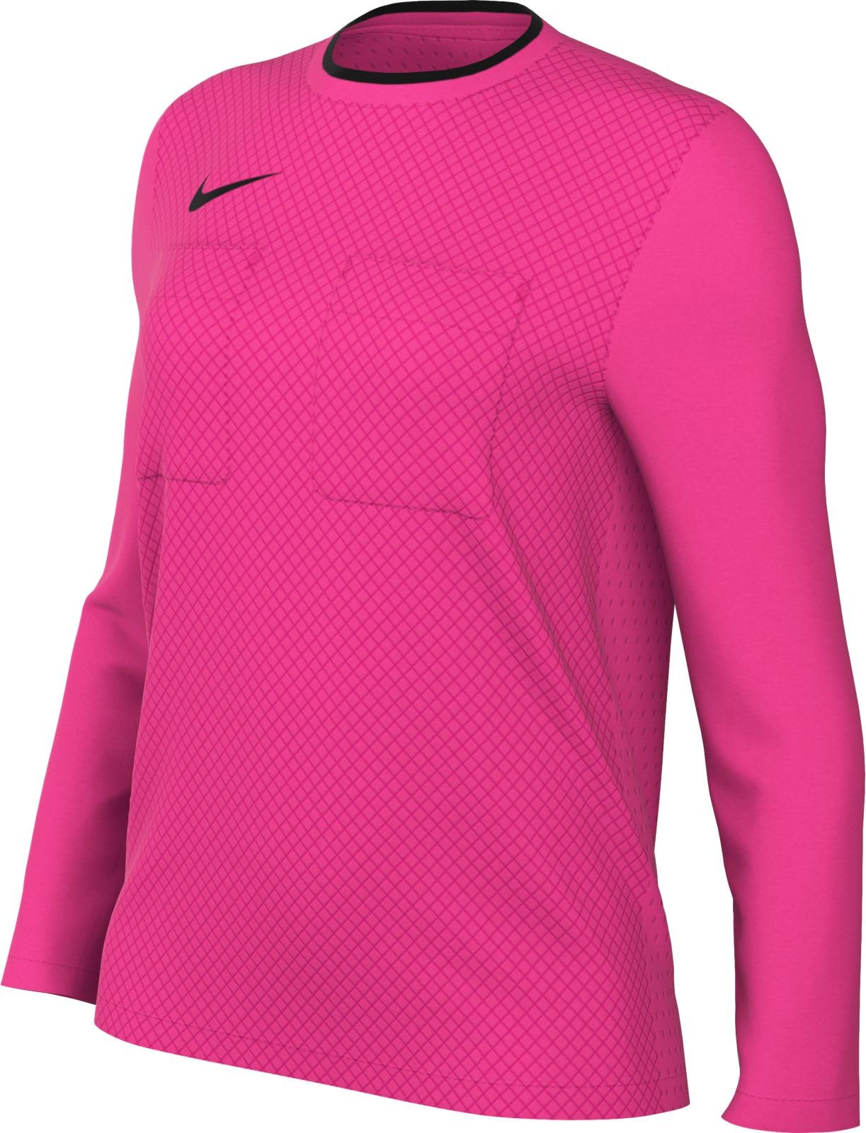 Nike FV3328-645 W NK DF REF II JSY LS Sweatshirt Women's Hyper Pink/Black Size M