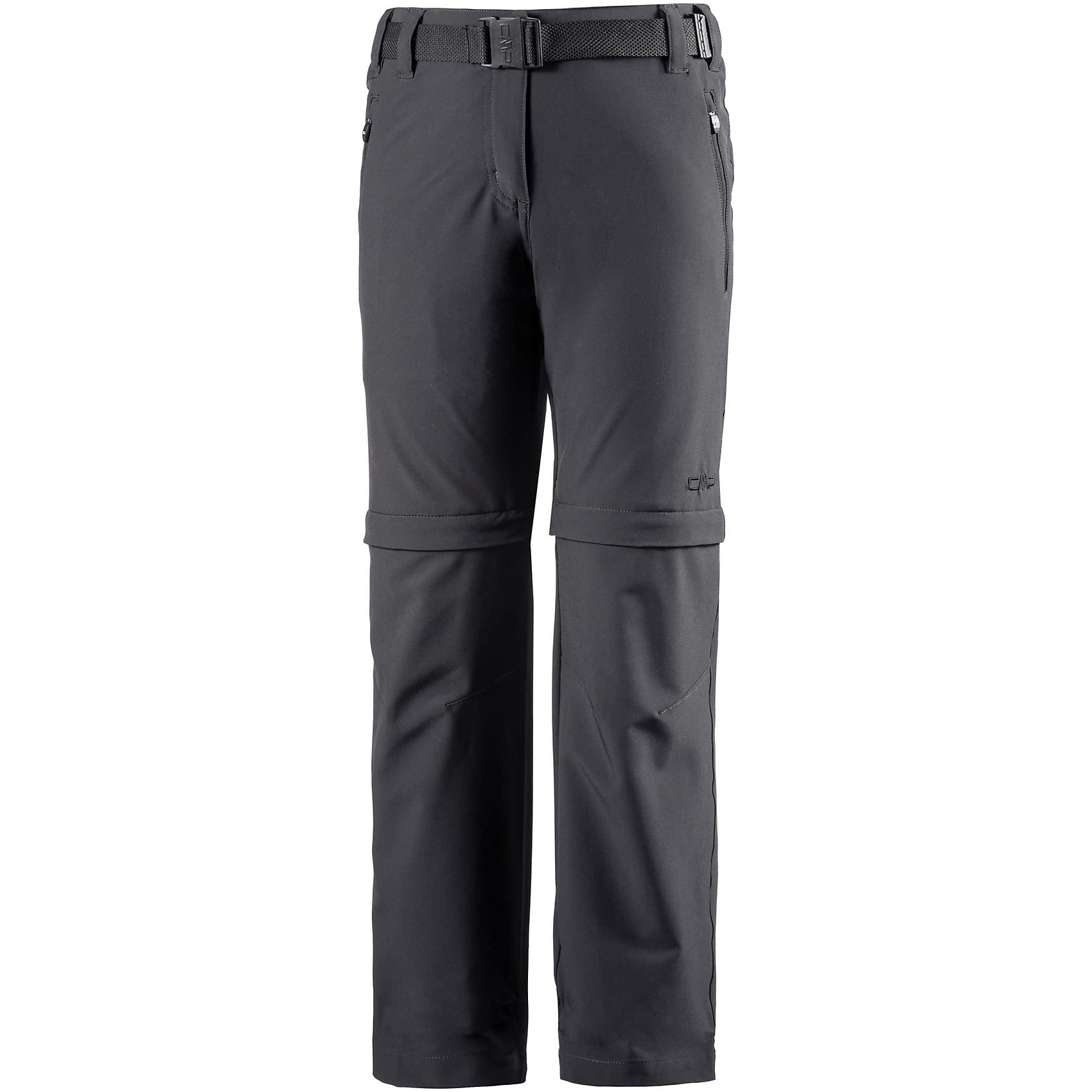 CMP - Kid G Zip Off Pant, Anthracite-Black, 98