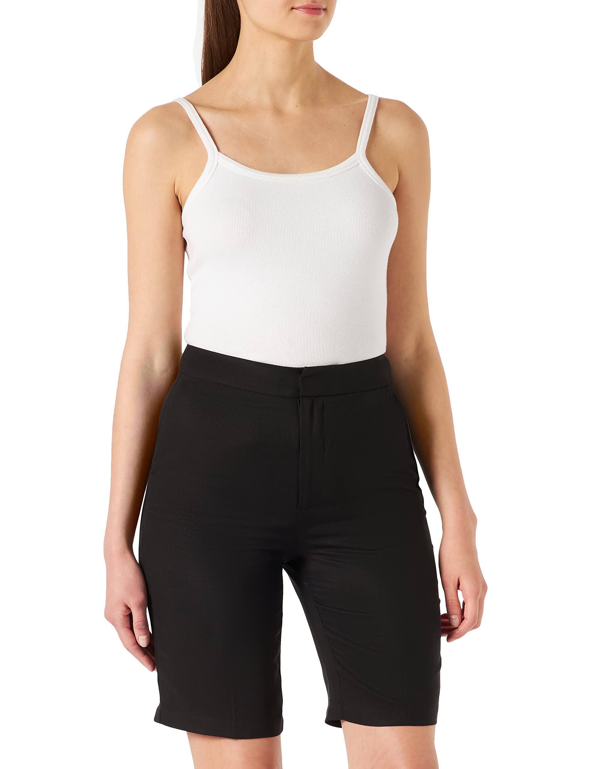 Part Two Women's PinjaPW SHO Shorts Classic fit Cargo Shorts, Black, 40