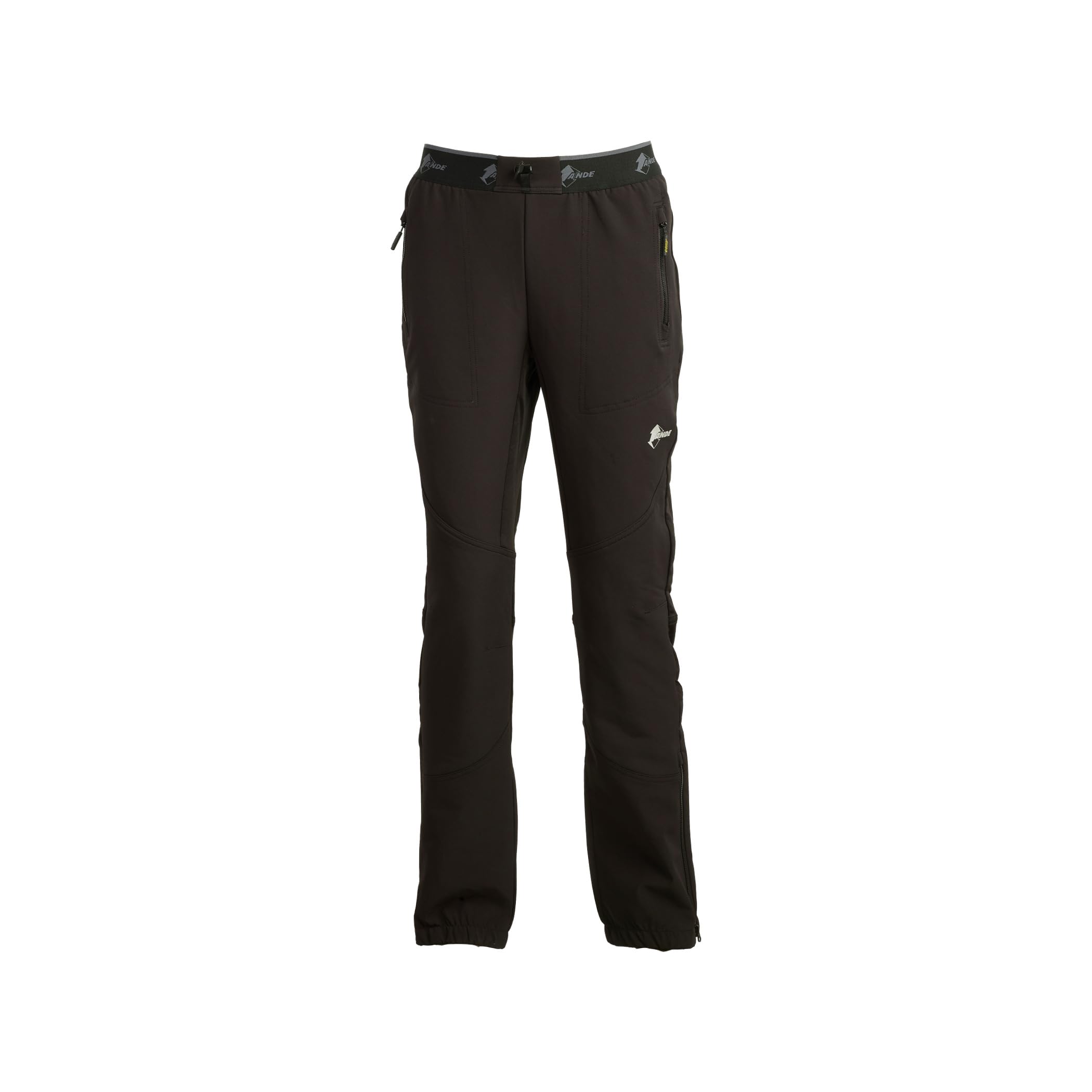 ANDE Womens Siula Lady Compression Pants, Black, 48 EU