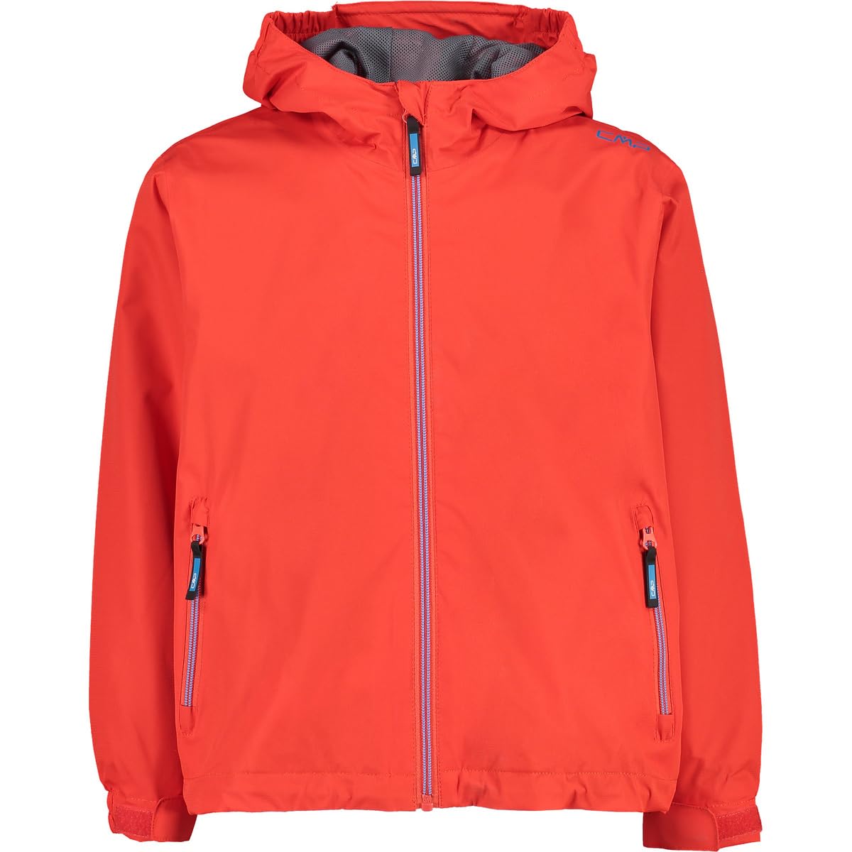 CMP - Kid Jacket Fix Hood, Fire, 140