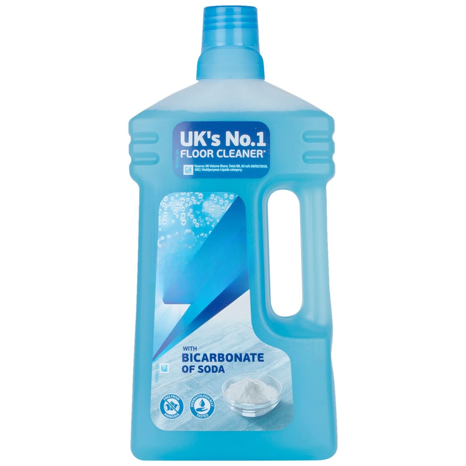 Flash Bicarbonate Liquid 1L All Purpose & Floor Cleaner Traditional Natural Soda Formula Powerful Cleaning Removes Grease Grime Dirt Suitable for Delicate Surfaces