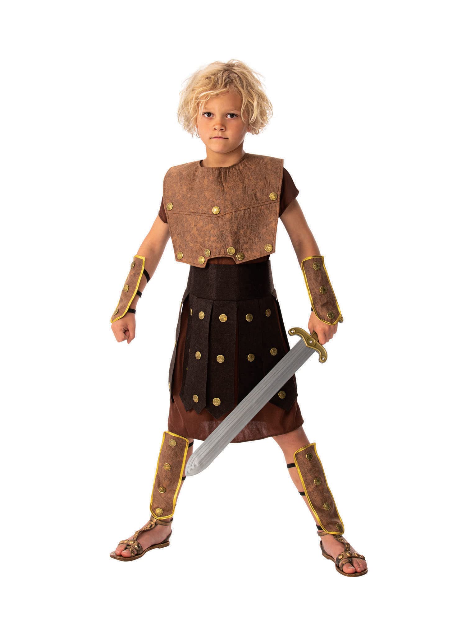 Official Forum CC670X Extra Large Childs Boys Warrior Boy Costume