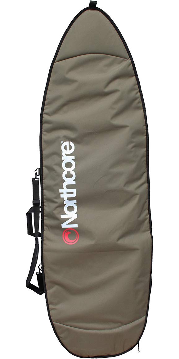 Northcore Surfing and Watersports Accessories - Aircooled Board Coat Jacket 7'0 Shortboard Bag OLIVE