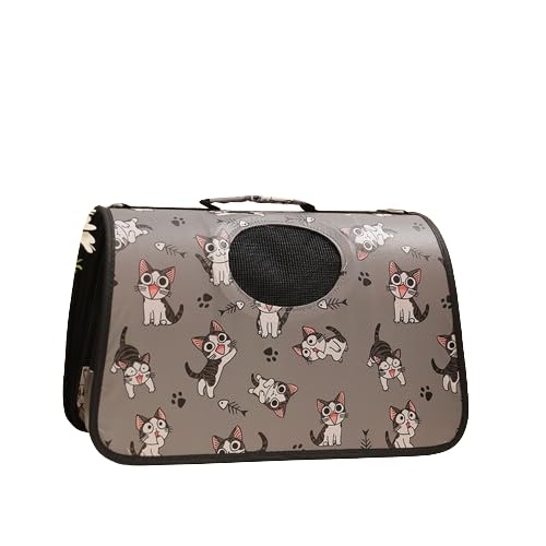 Pet Carrier for Cats (Grey)