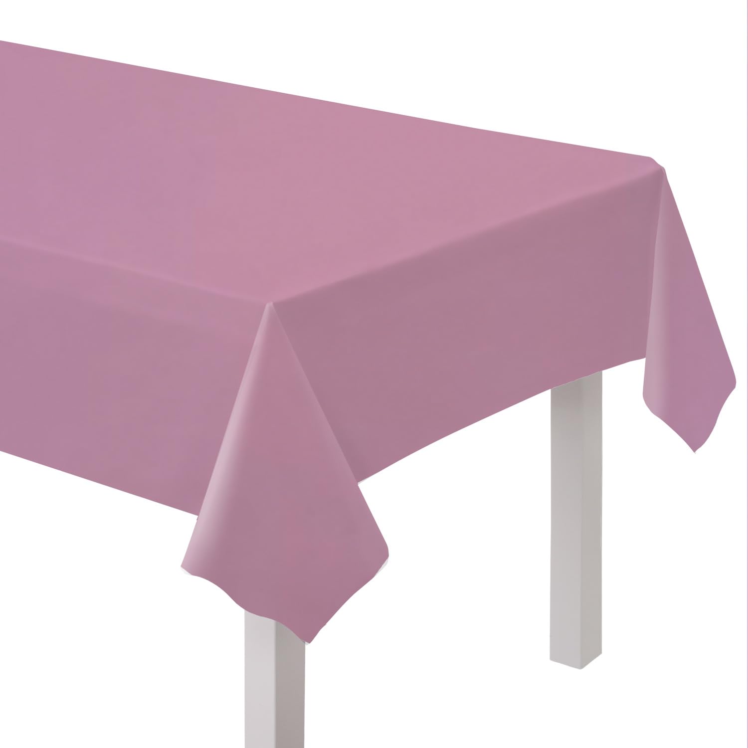 Amscan 9915405-212 - Pastel Lilac Eco-Friendly Re-usable Plastic Table Cover - 2.74m
