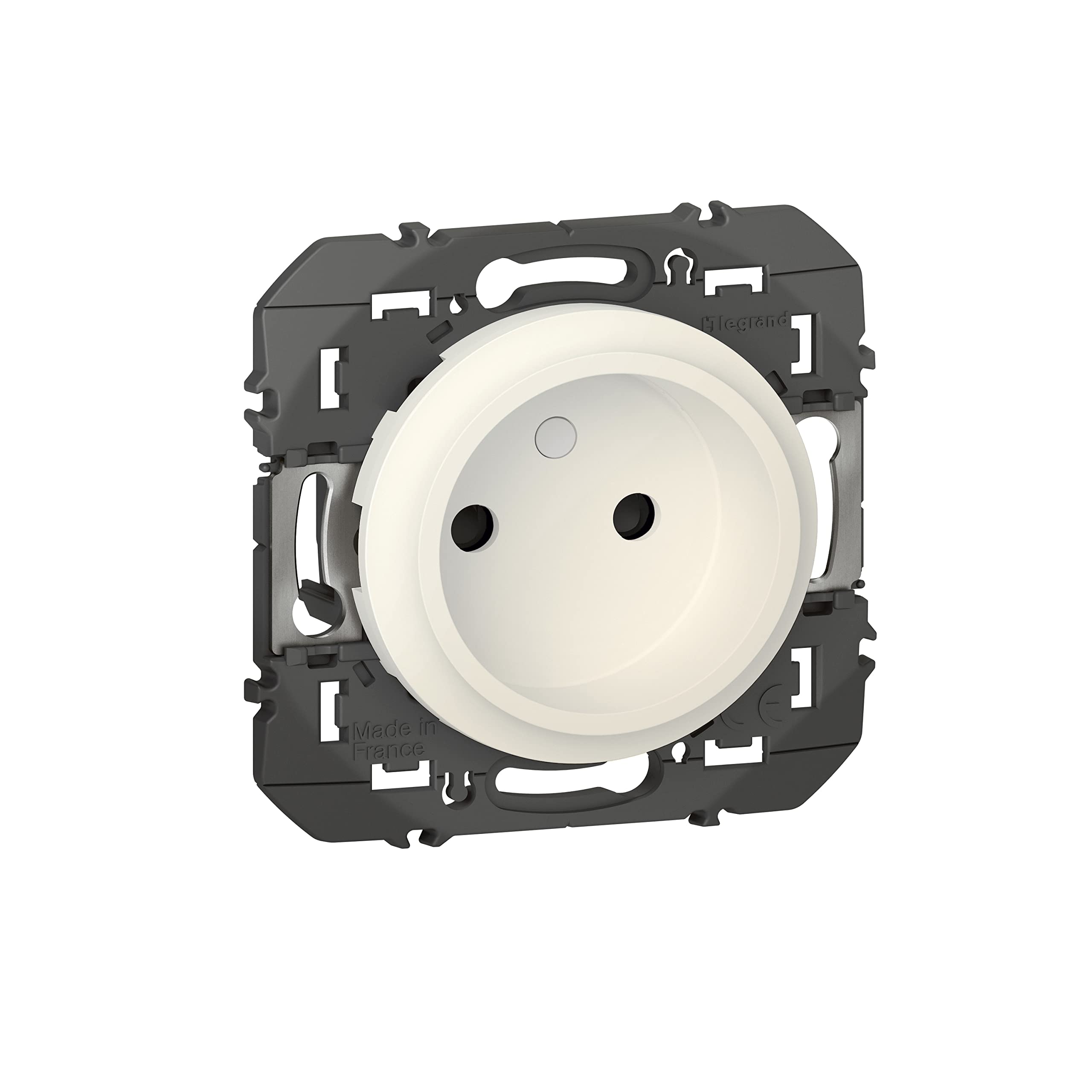 Legrand 095214 2P Socket with Dooxie Well 16A White Finish Blister Packaging