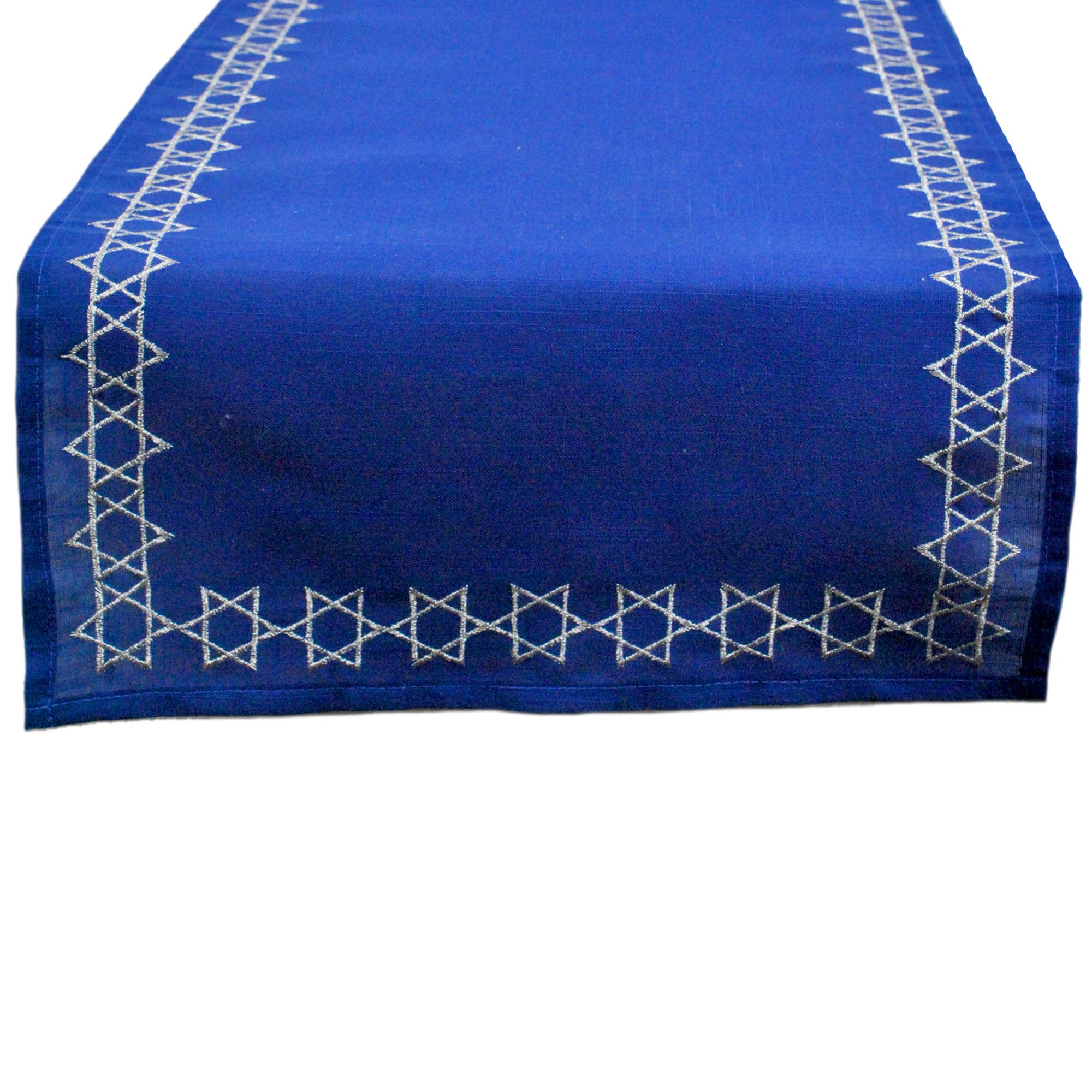 DII Festival of Lights Celebration Décor, Polyester, Star of David, 70" x 14" (Runner)