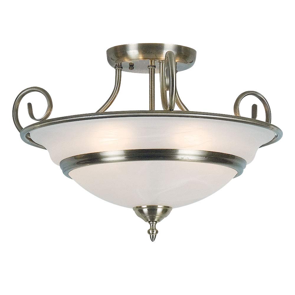 globo 5 x 40 Watt E14 Antique Brass Toledo Ceiling Lamp