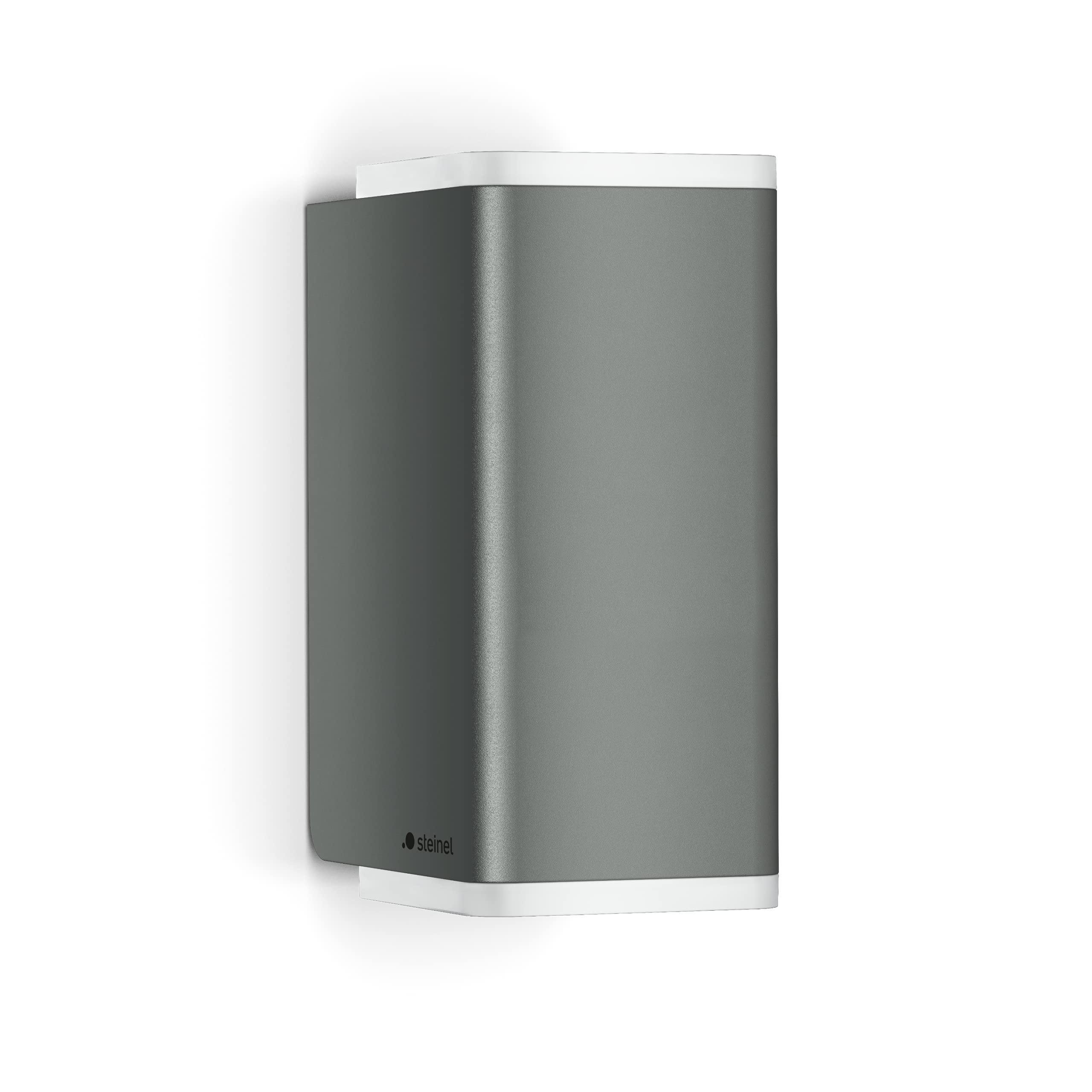 Steinel L 930 Outdoor Wall Light, Anthracite, Up/Downlight Without Sensor, 9.3 W LED Outdoor Light, Warm White Wall Lamp, Aluminium