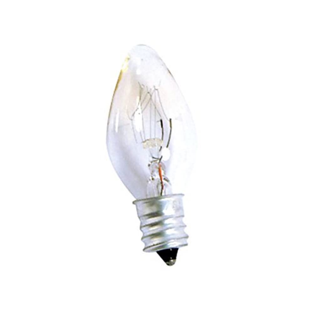 Merriway BH02410 Night Light Bulb, 7 W Small Edison Screw, White