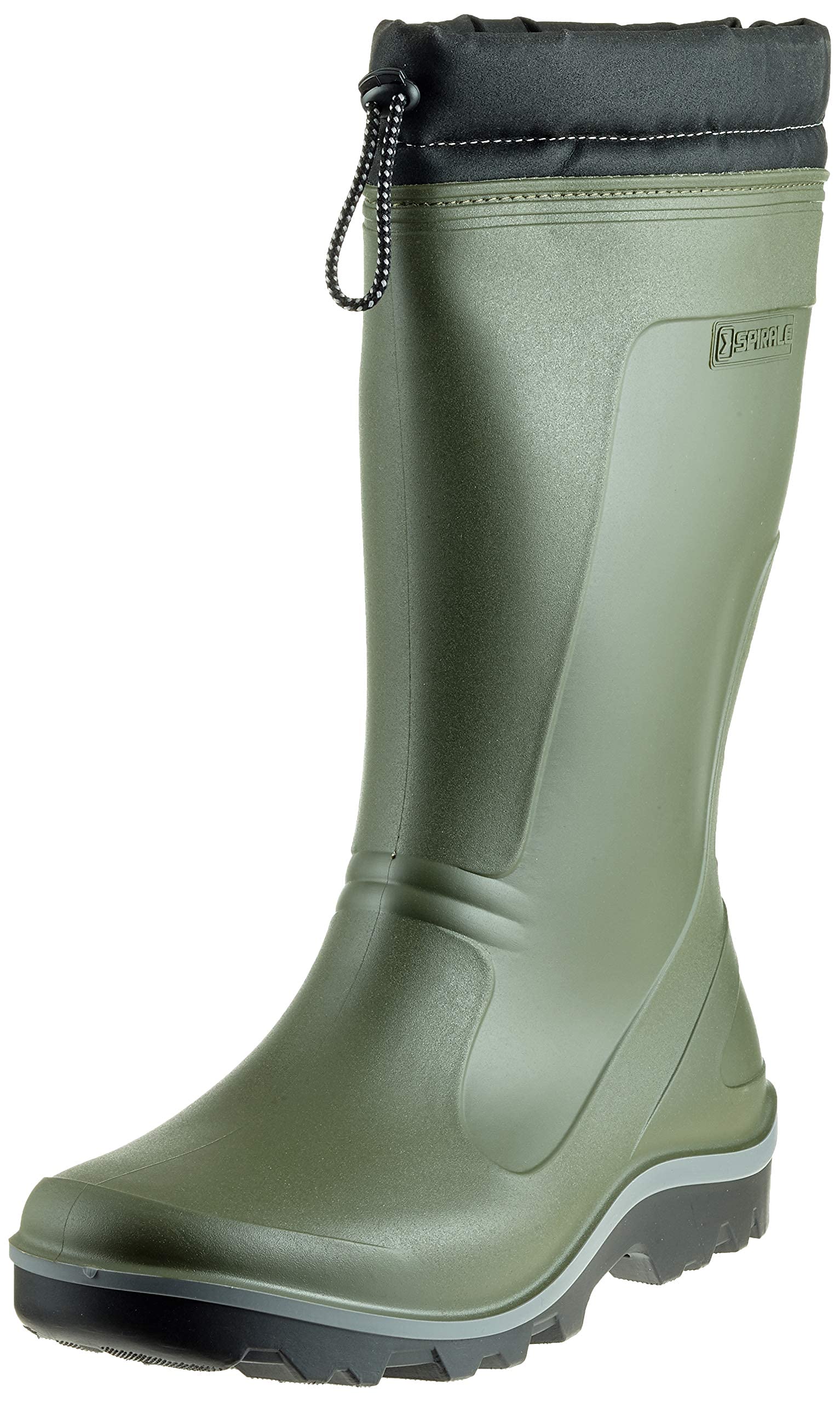 Spirale Unisex Stratos Wellington Boots, Green, 6 UK