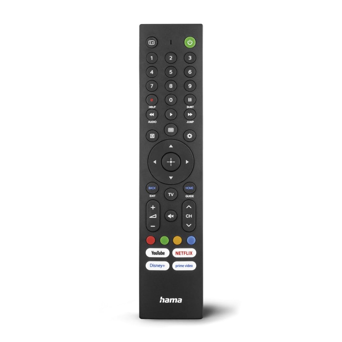 Universal Remote Control for Sony TVs, IR, Teachable, with 4 app buttons