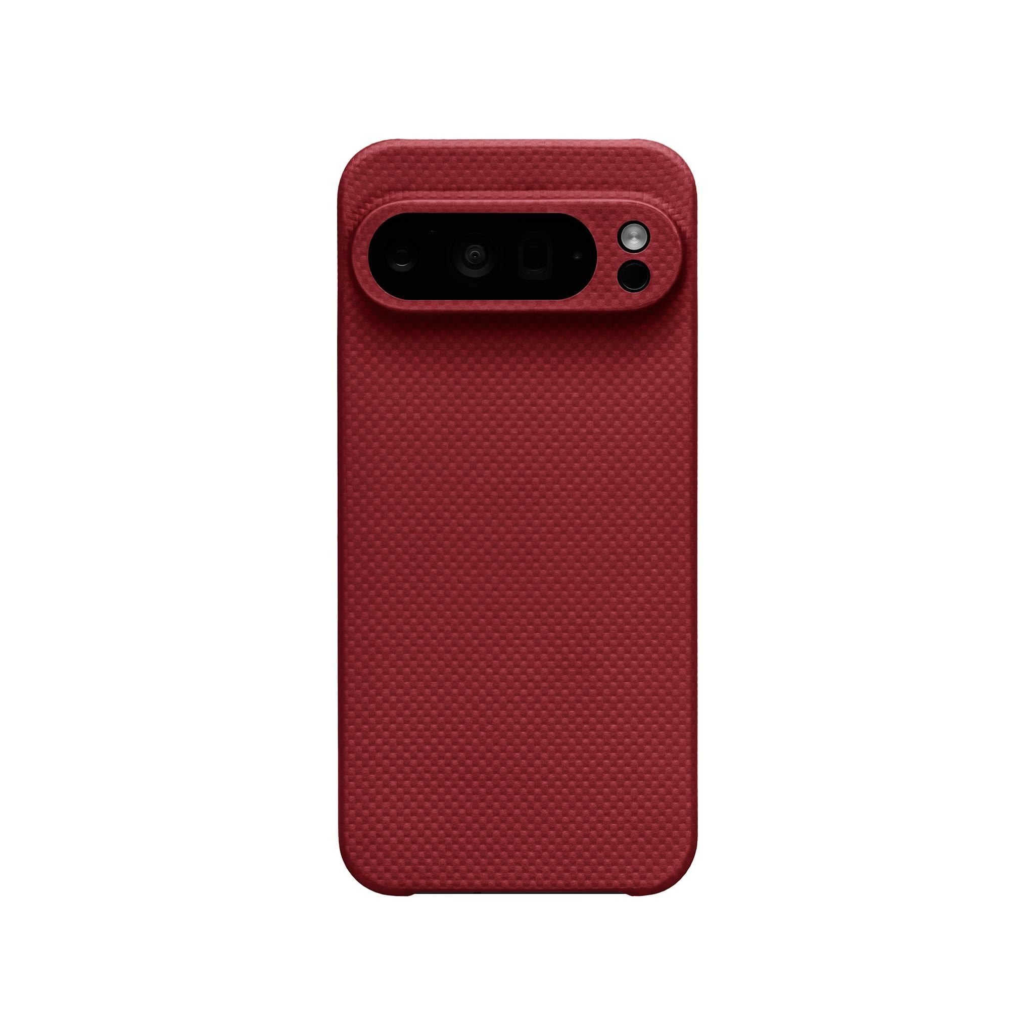 Latercase | Compatible with Pixel 9 Pro XL | Crimson | Durable Pixel 9 Pro XL Phone Case | 0.6mm Thin Aramid Fiber, 10 Grams, Precision Lasercut, Full Camera Protection, Nonslip Matte Finish