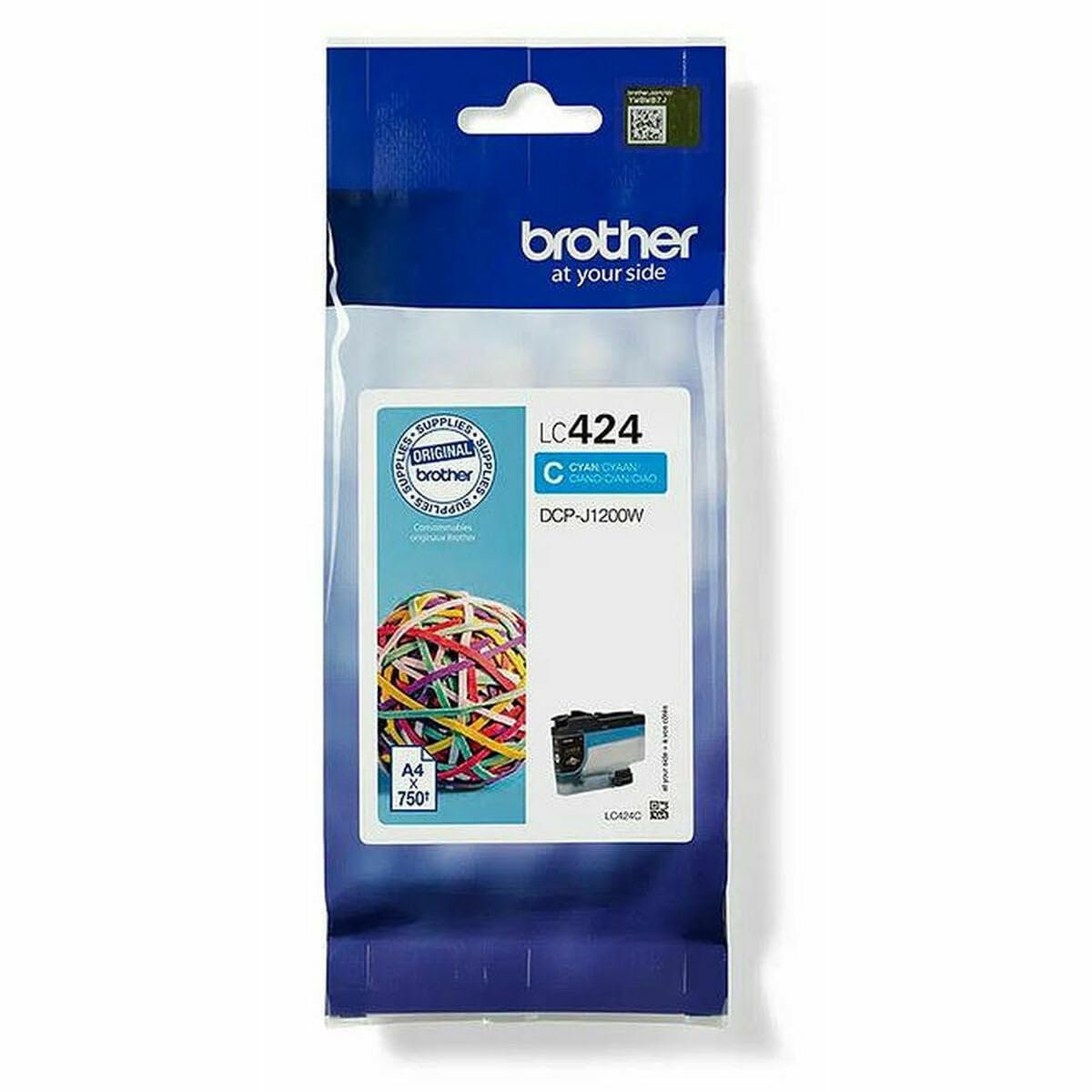 Brother LC424C INK CARTRIDGE CYAN