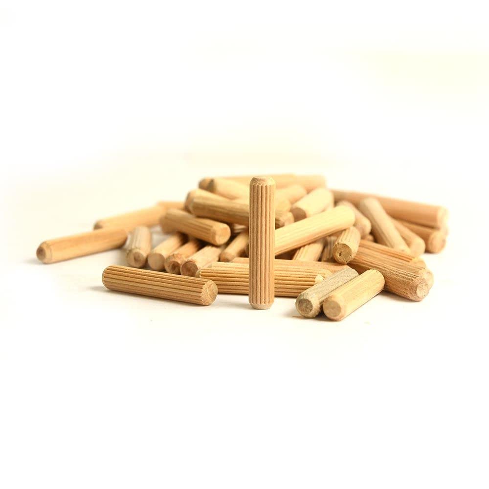 Birch Wood Dowel Pins (Size 5/16" x 1-1/2") - 100 PACK,14205