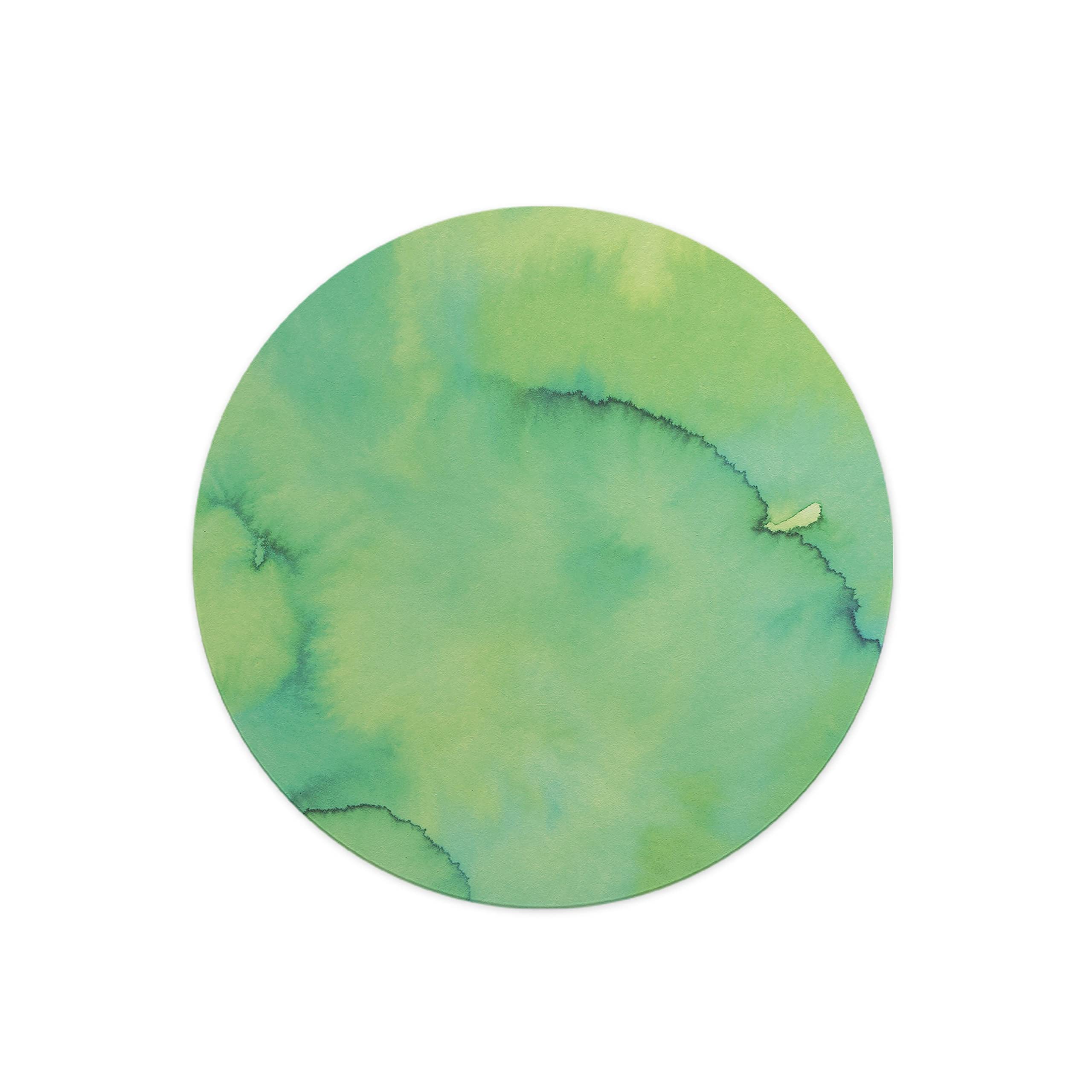 Questo Casa, Round Digital Printed Mouse Pad, Non-Slip Base, for Office and Home, Diameter:22cm