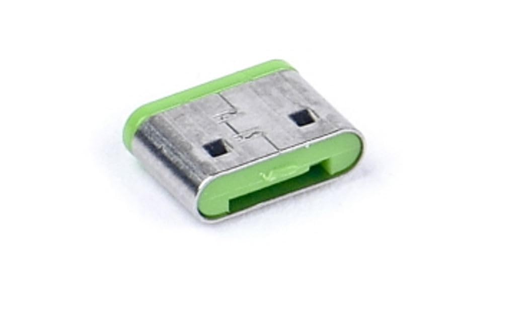 SmartKeeper Essential / 4 x USB C Port Blockers + Key/Green