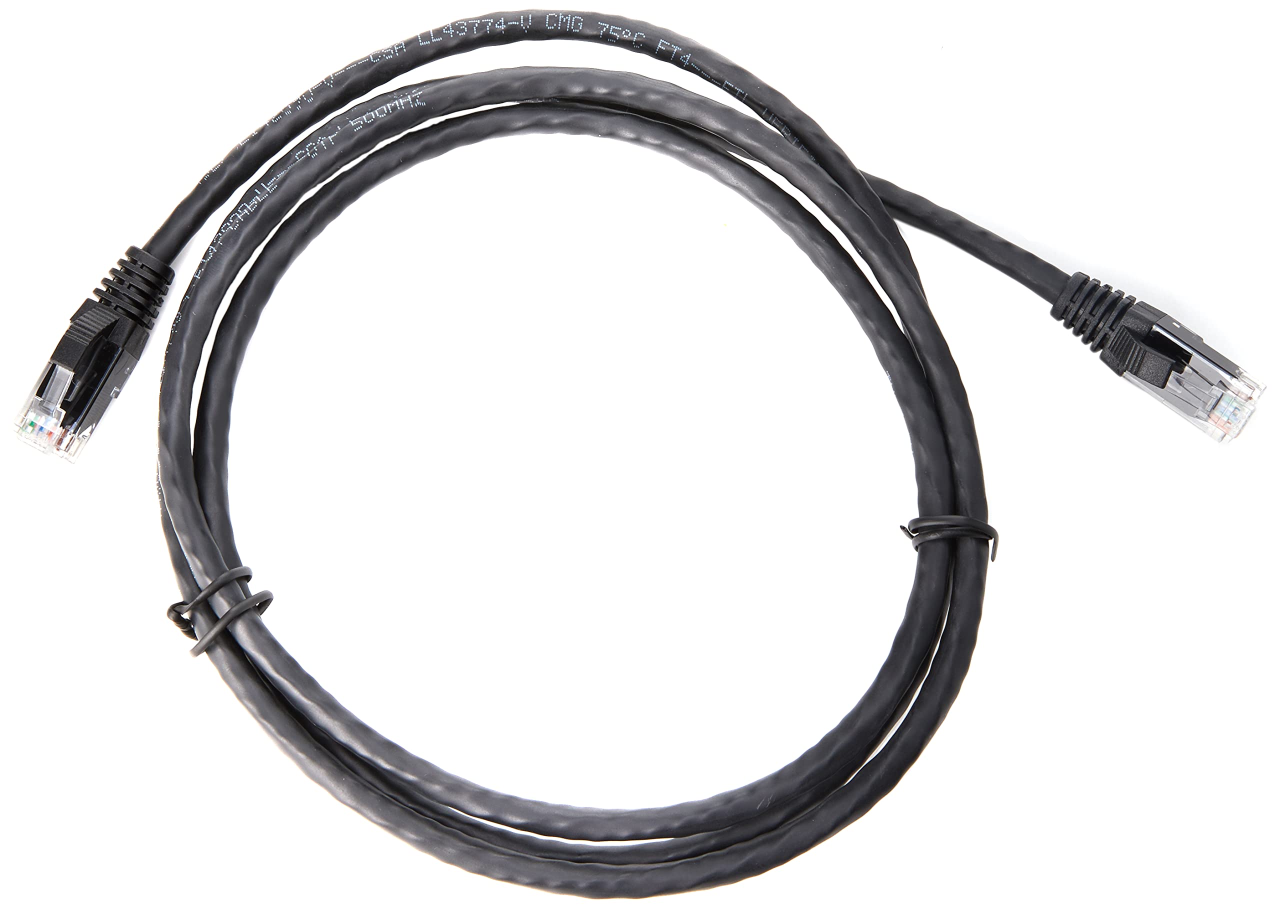 C2G 1.5m Cat6 Booted Unshielded (UTP) Crossover Patch Cable - Black