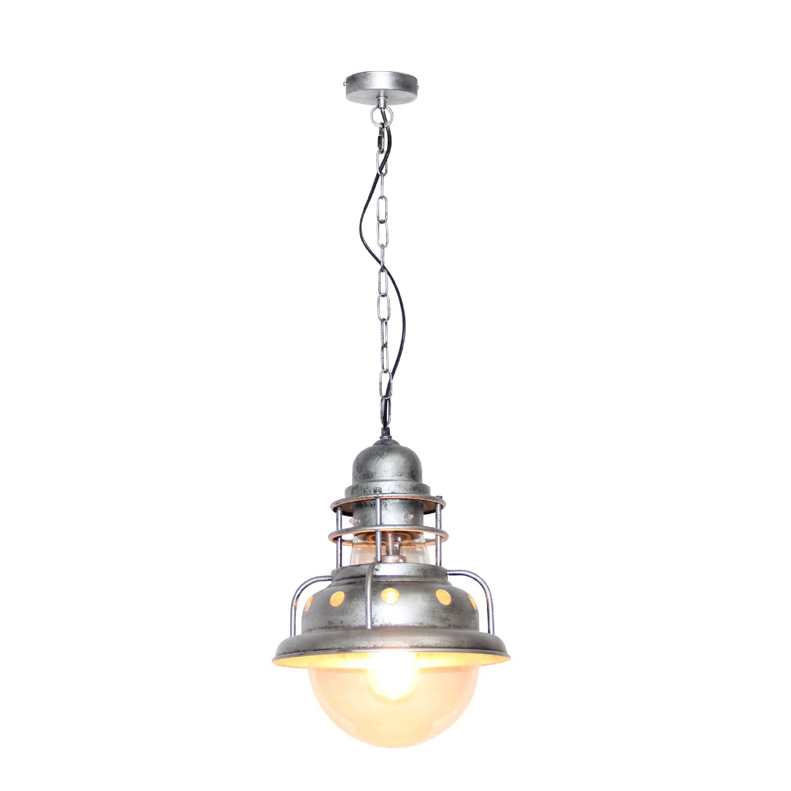 Globo Pendant Light Jaden, Silver