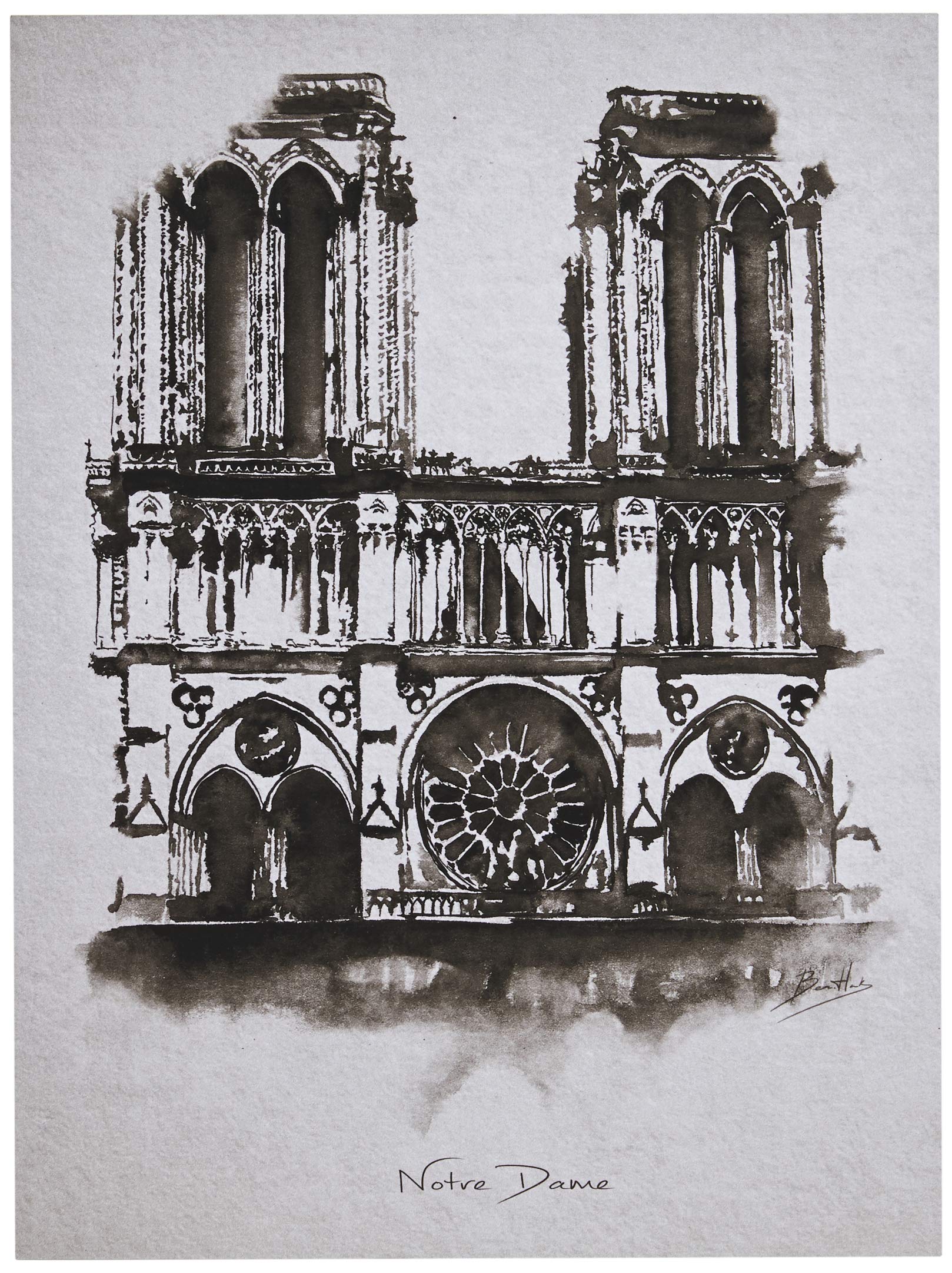 Arcoiris Home Athens Cities Decorative Picture 40 x 30 cm with LED