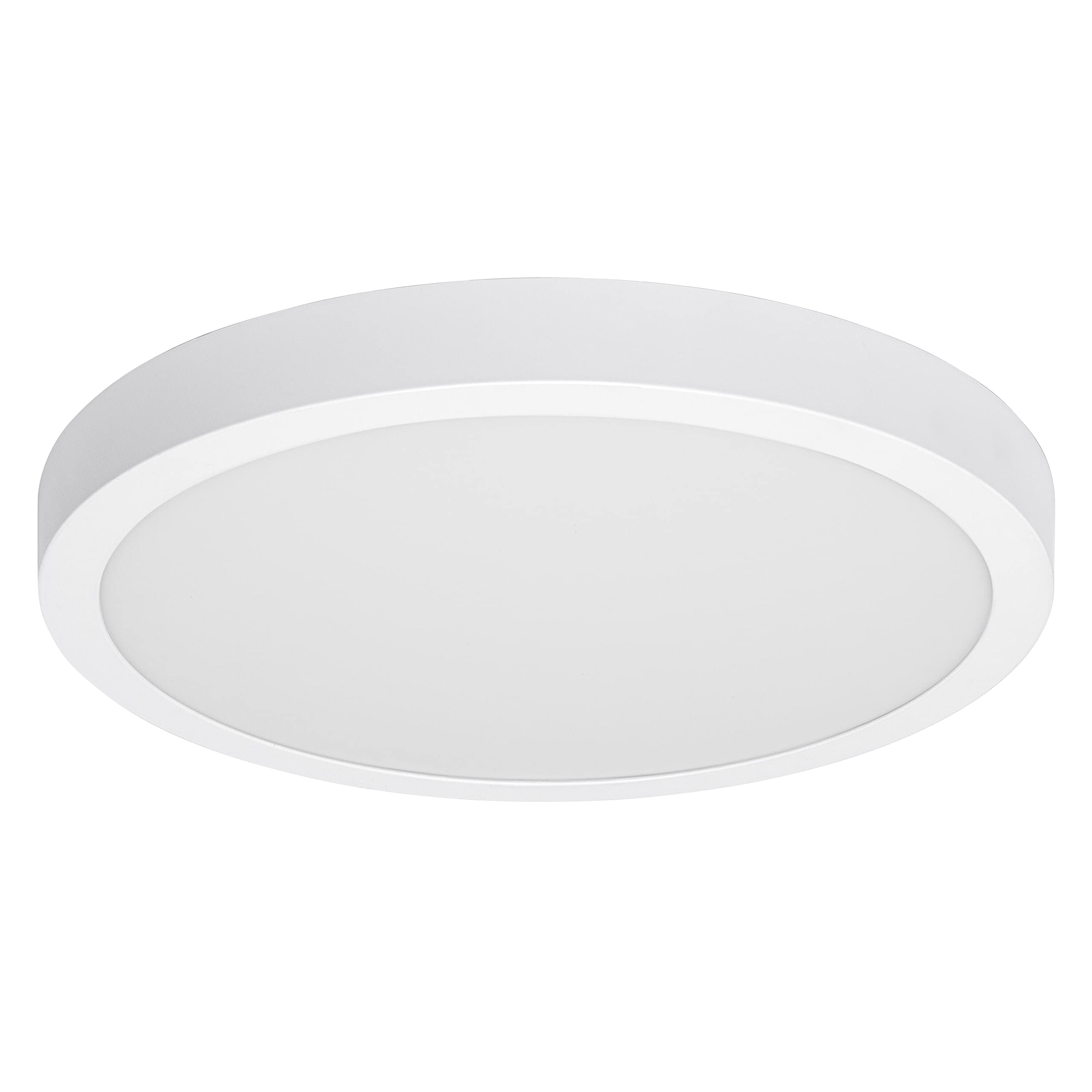 LEDVANCE LED SPOT SURFACE SMART+ Ø 40cm, recessed ceiling spot for indoor use, dimmable, 22W, colour temperature 3000 - 6500K, 900 lumen, flat modern design, light source, round, white