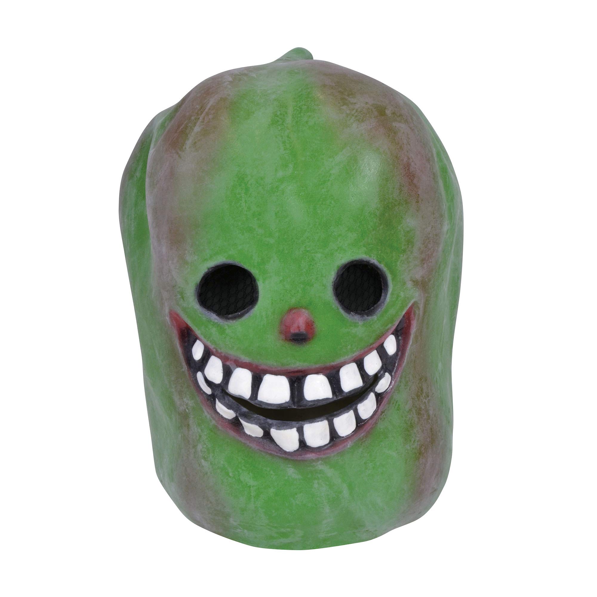 Green Pepper Ghost Mask, One Size (1 Pc.) - Unique & Trendy Design, Perfect Accessory for Halloween, Cosplay, Costume Parties, & Festive Events Halloween Halloween