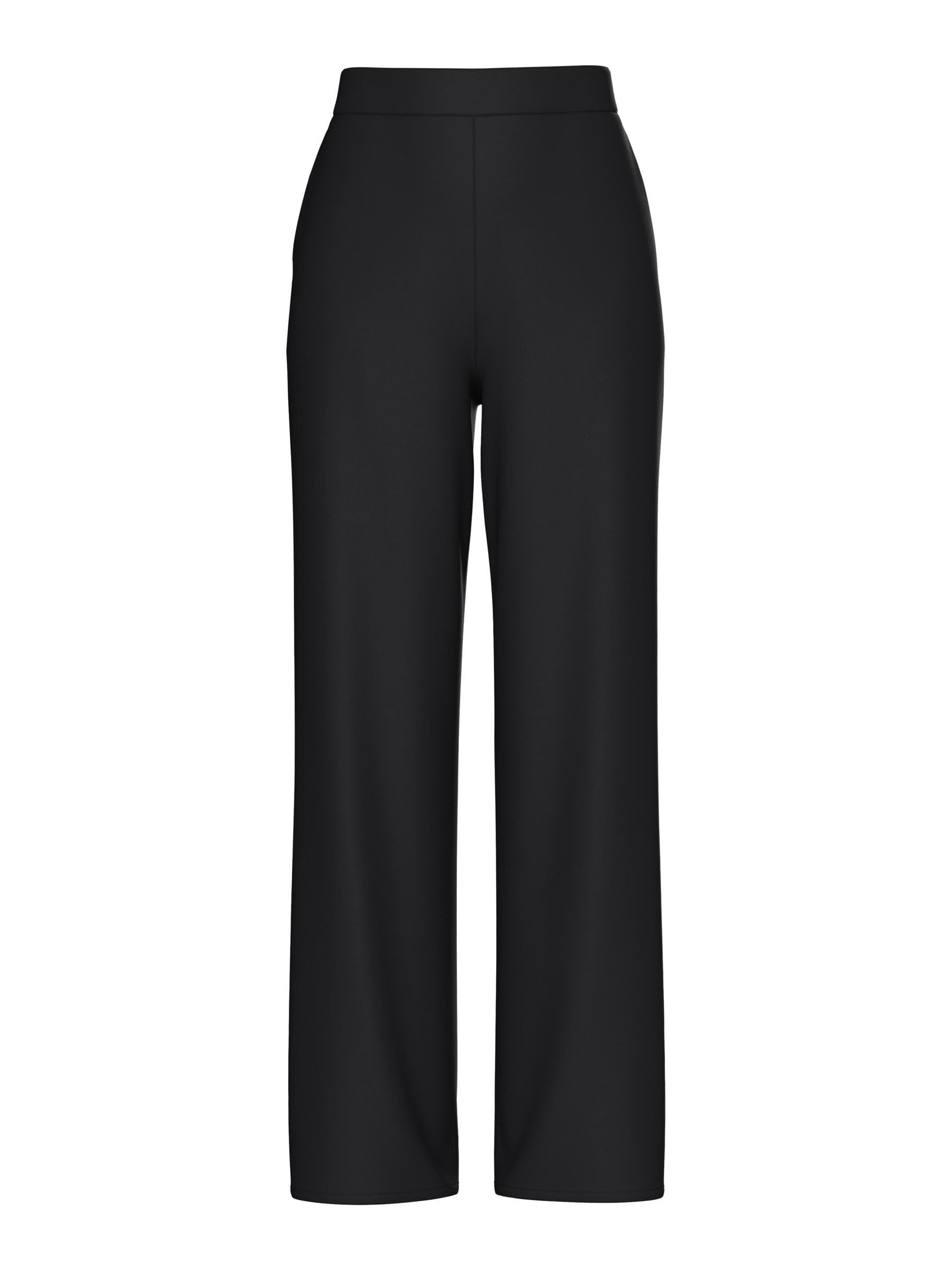 PIECES Female High Waist Trousers PCGURLA, Black 1, M