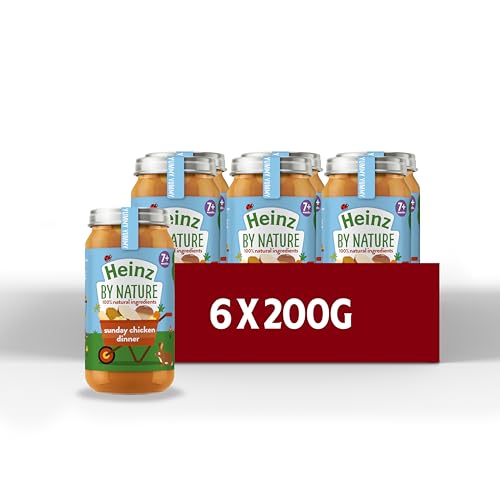 Heinz By Nature Sunday Chicken Dinner Meal, 200 g (Pack of 6)
