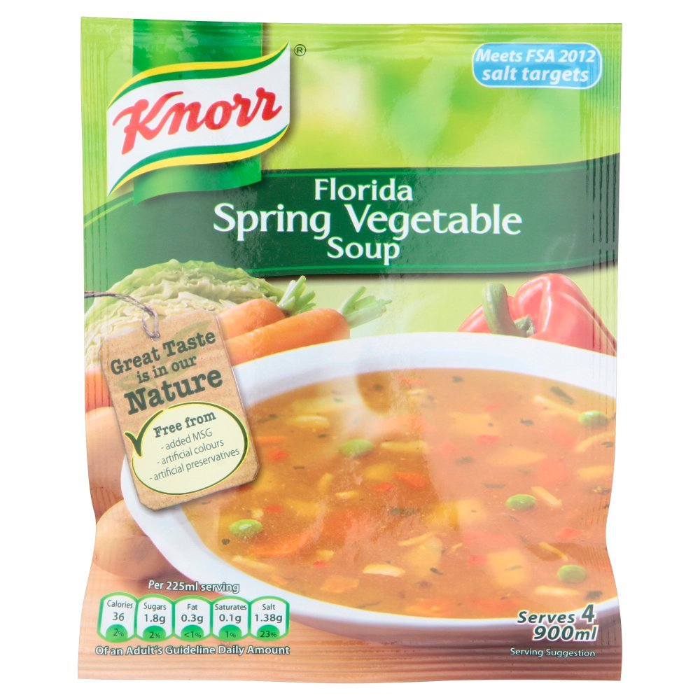Knorr Florida Spring Vegetable Soup, 9 x 48 g