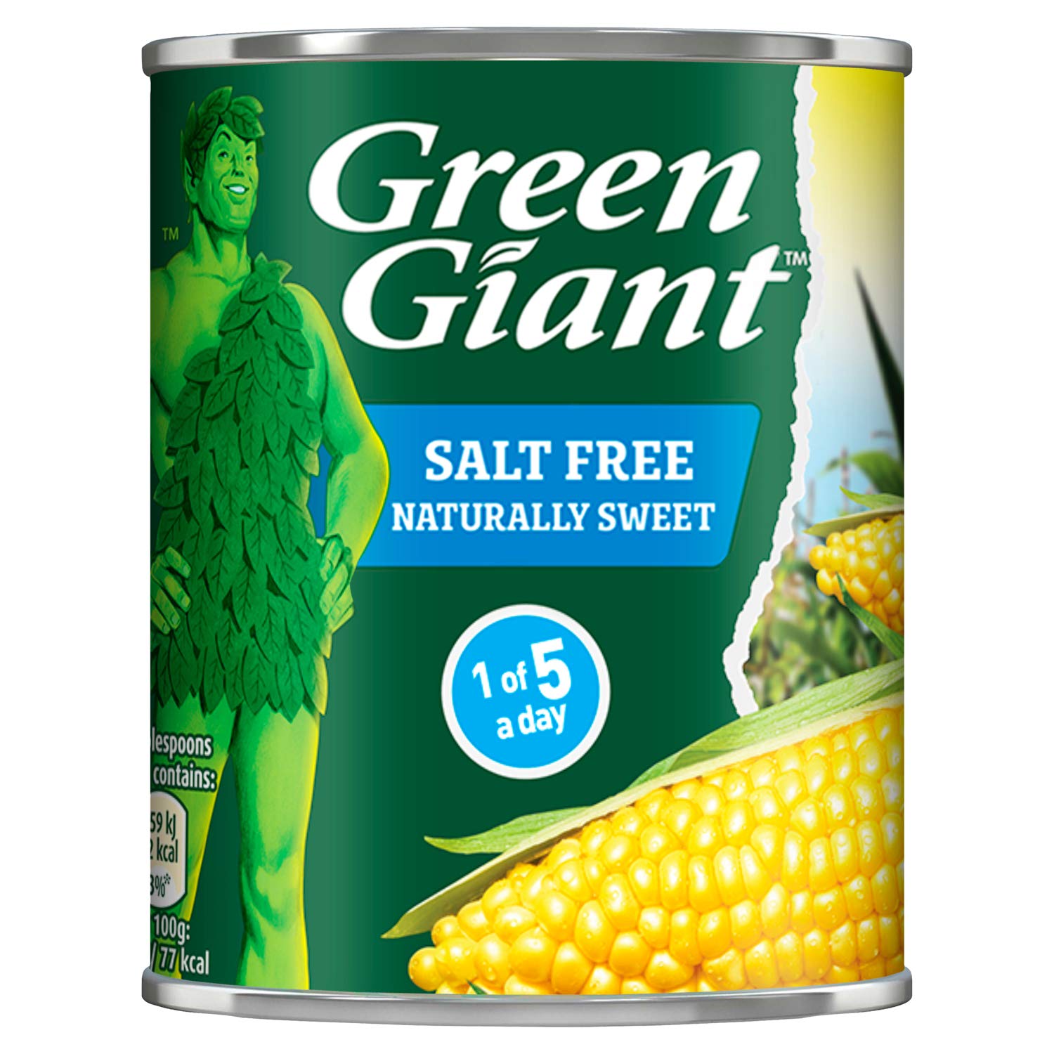Green Giant Salt Free Sweetcorn, 198g