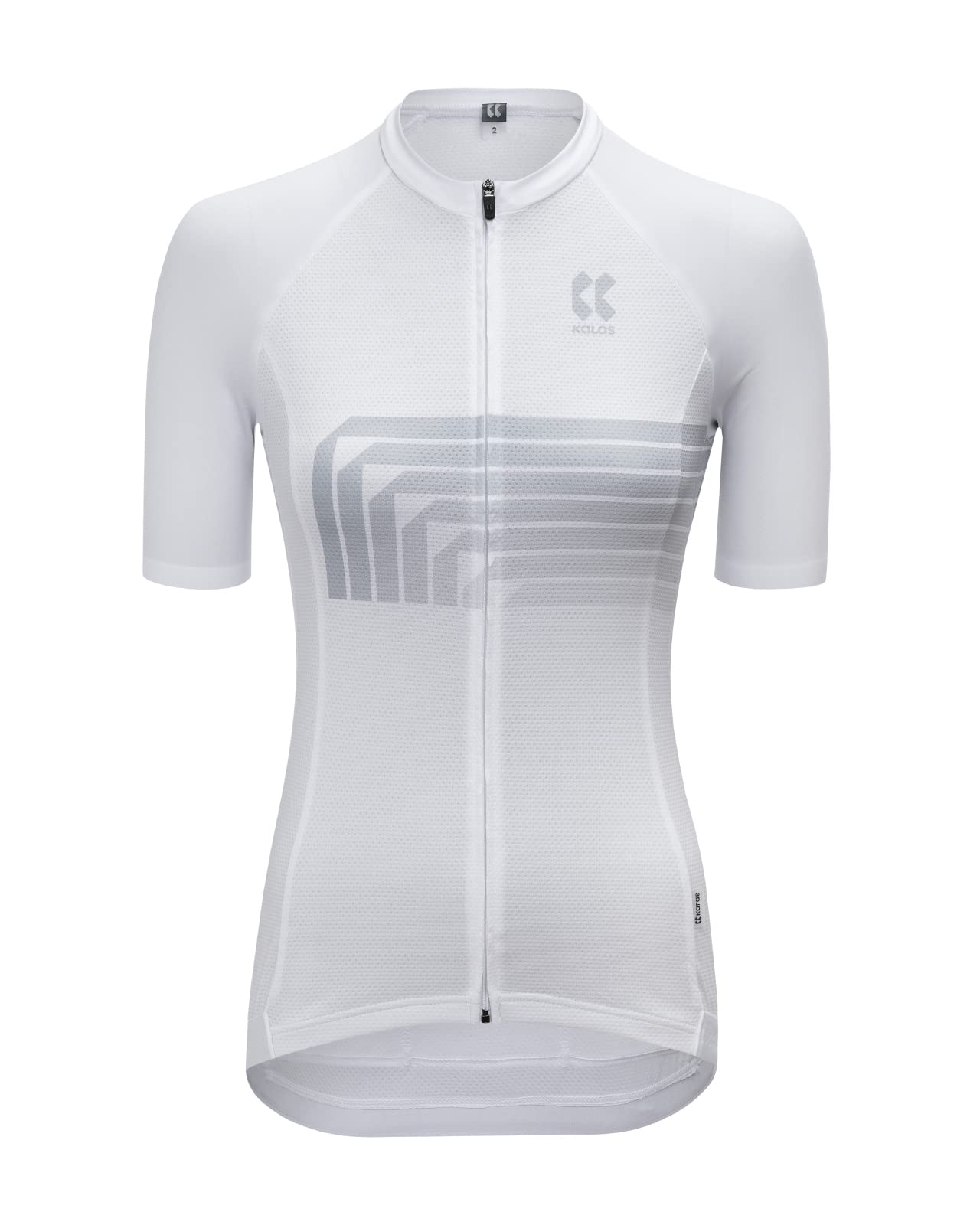 Kalas Motion Z2 Women's Short Sleeve Jersey, White, XX-Large