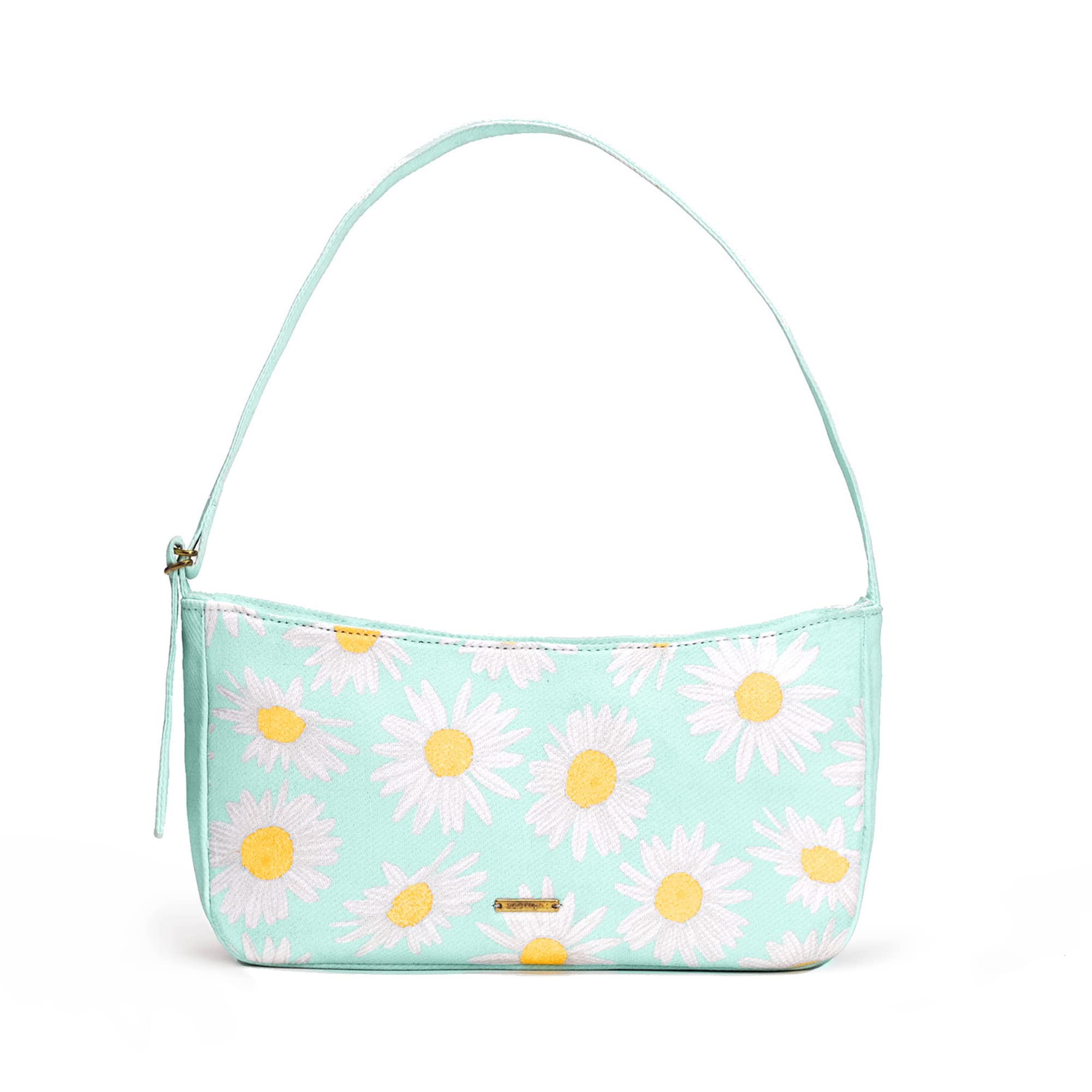 Eco Right Small Shoulder Bag for Women, Vegan Canvas Purse