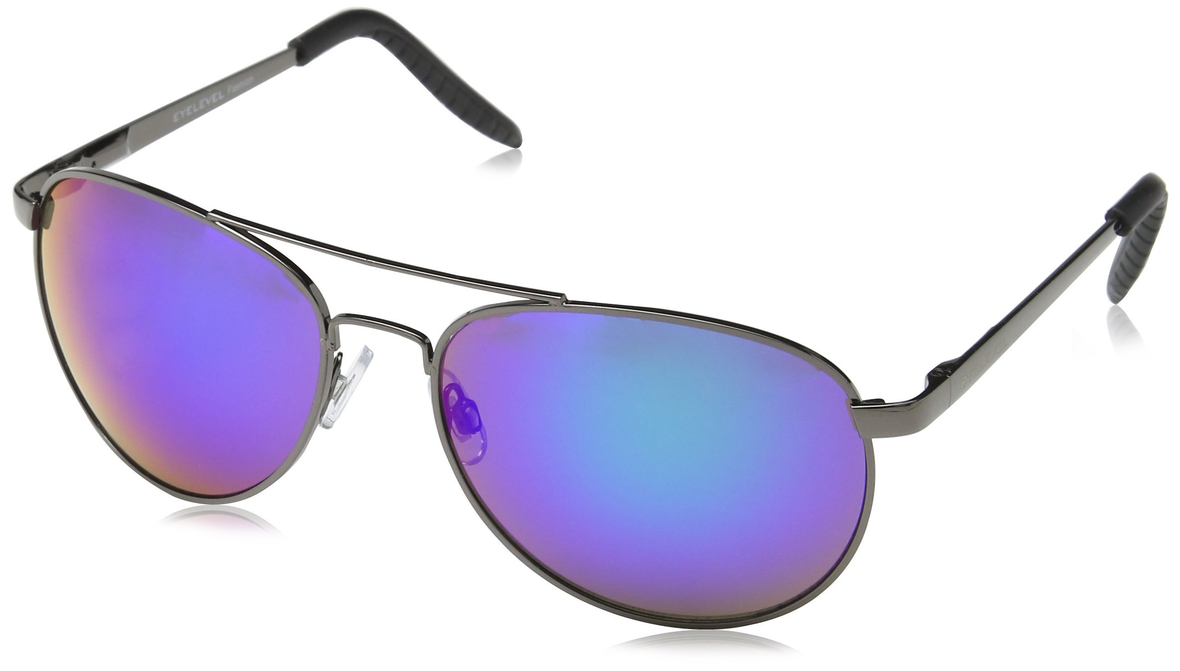 Eyelevel Unisex New York Sunglasses, Silver (Gun), One Size