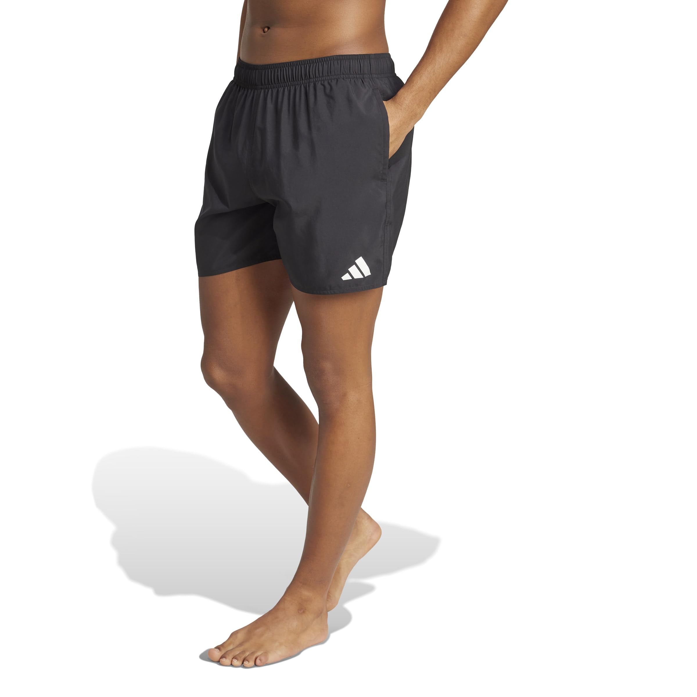 adidas Men's Swim Shorts 5 INCH, Black/White, XS