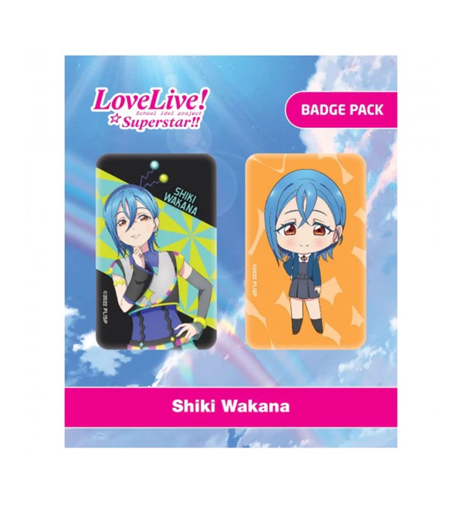 POPBuddies Love Live! Superstar!! Shiki Wakana Badge Pack