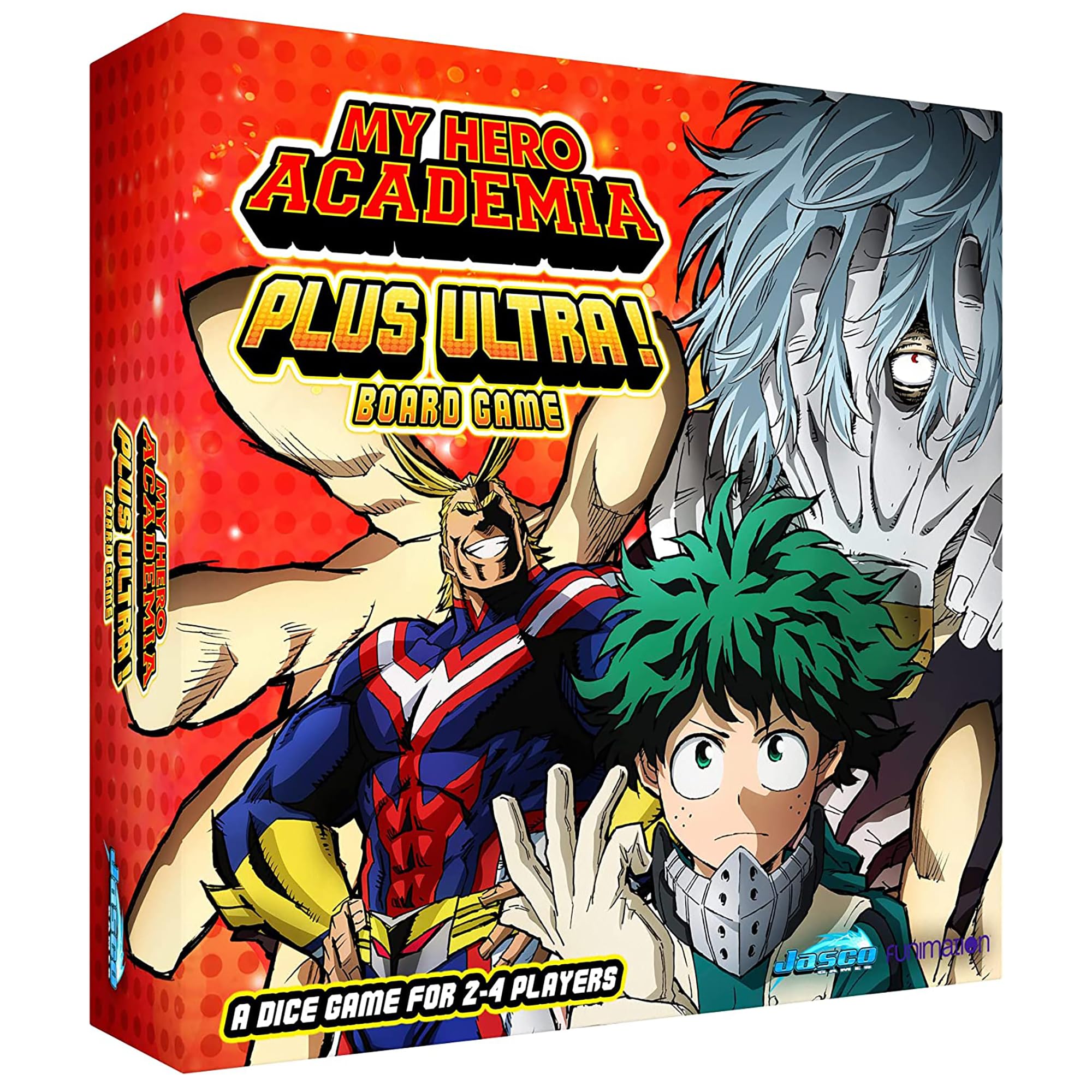JASCO Games | My Hero Academia Plus Ultra! Board Game | Board Game | Ages 14+ | 2-4 Players | 30 Minutes Playing Time, MHABG01