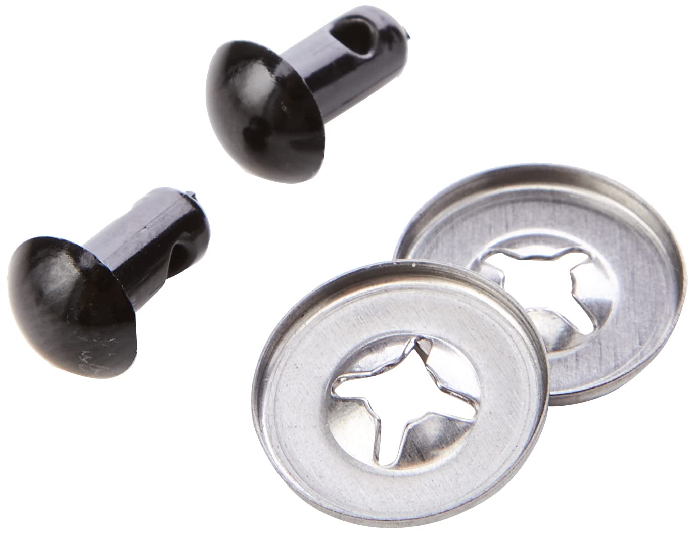 Efco 1042206 Safety Eyes 6 mm 2 pcs. Black, Piece