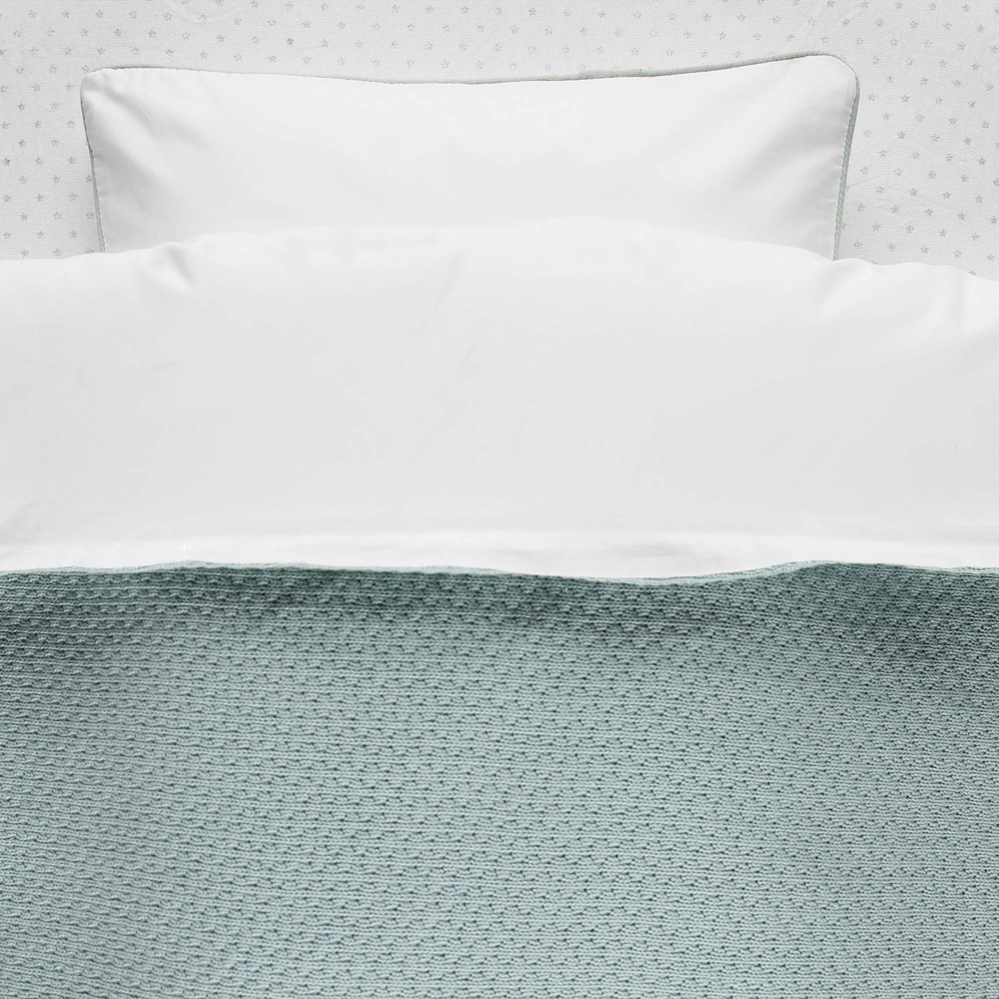 Noukies Tricoloudoux Aqua Duvet Cover - 1 Unit