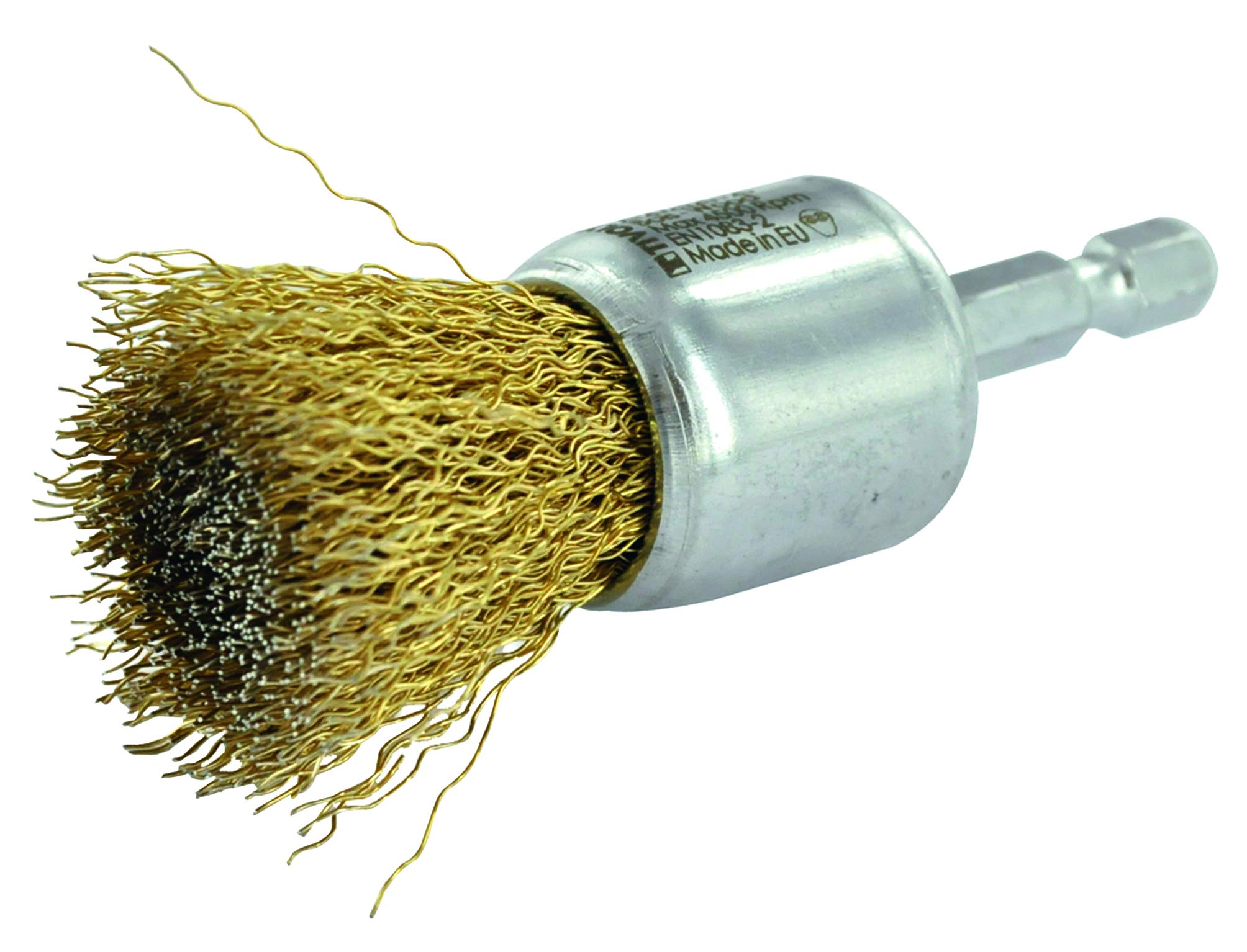 Tivoly XT202520120 Technic Brush Brass-Plated Steel Diameter 24-Hexa 6.35 mm Diameter 24 mm