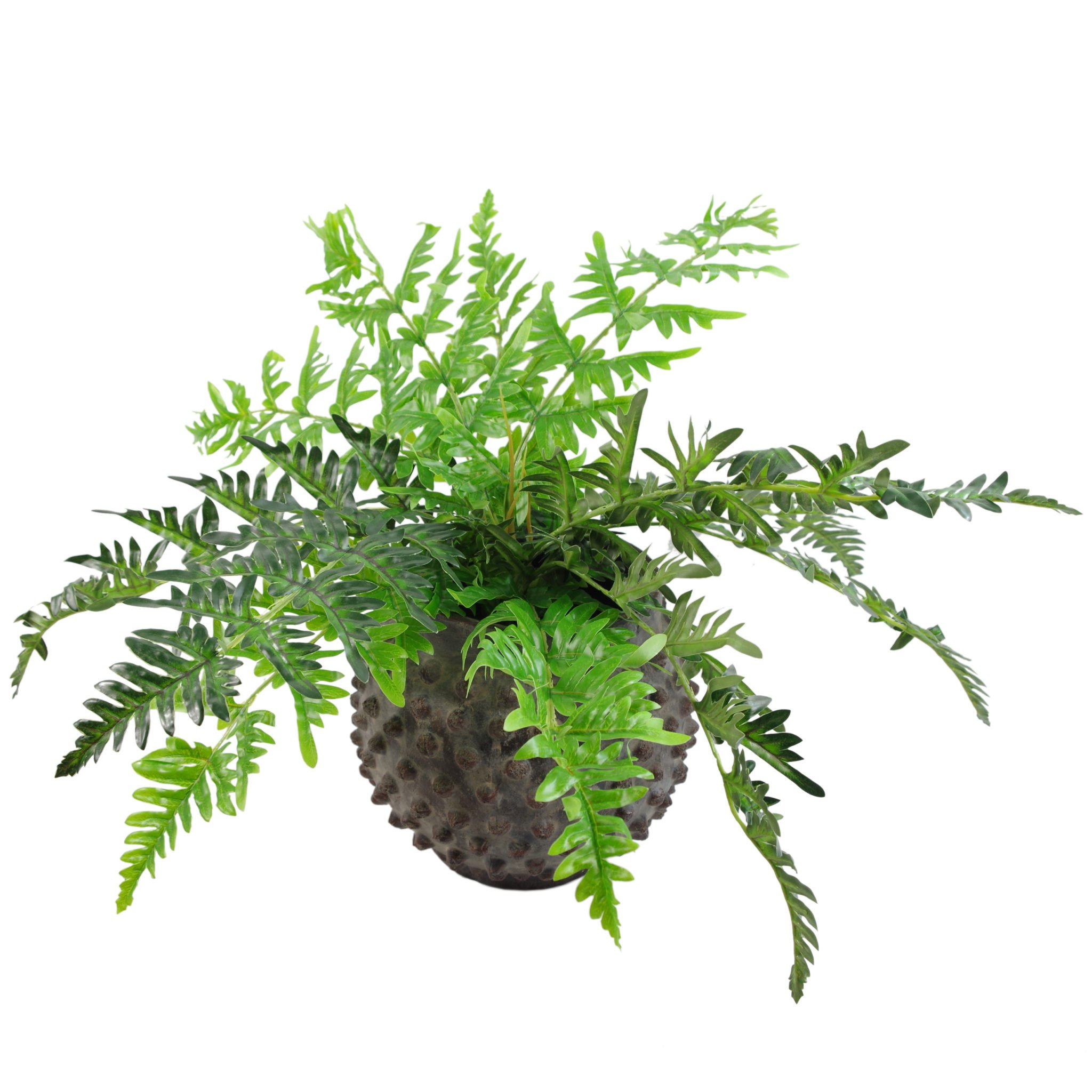 Leaf Large Artificial Fern Plant with Pot