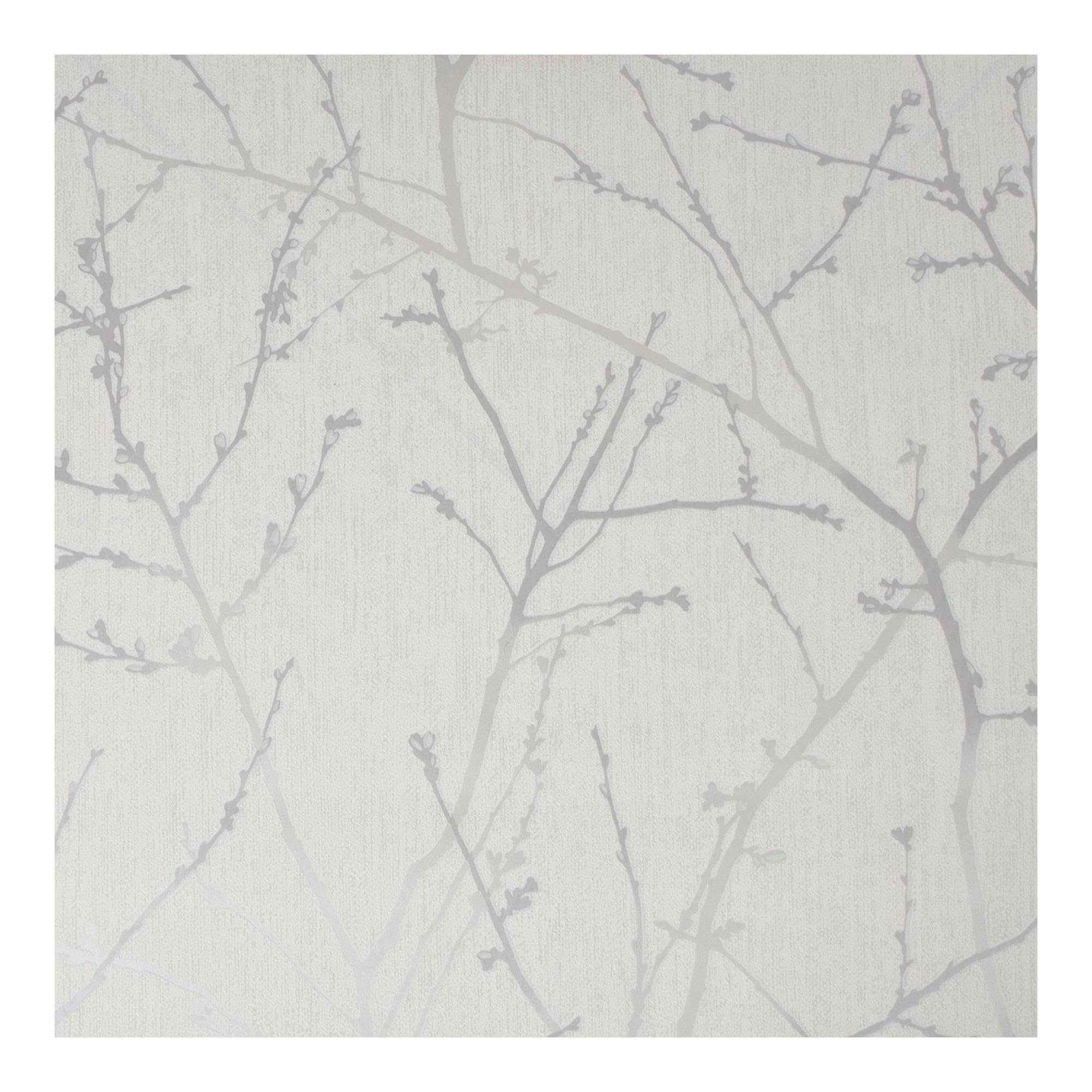 Superfresco Easy Innocence Branch White Wallpaper | Paste The Wall | White Trees | Eco-Friendly