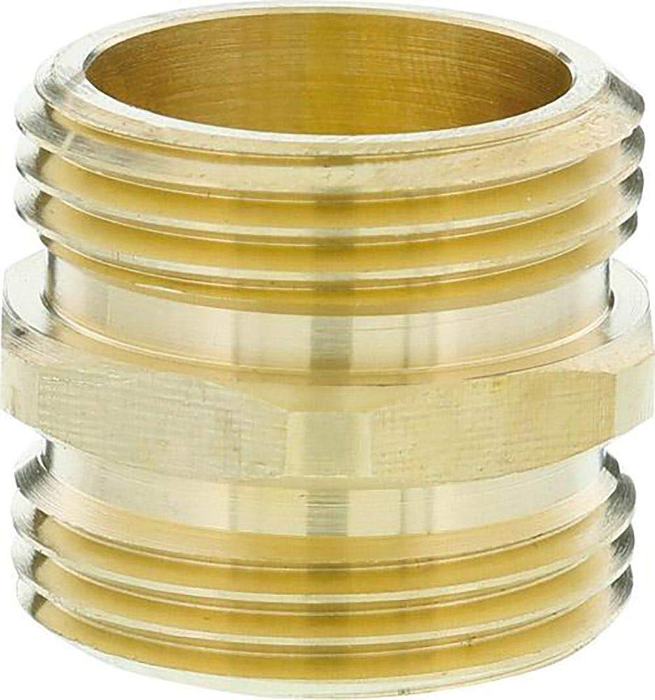 GARDENA Brass Threaded nipple: Brass Fitting For a two-sided Connection to e.g. Pumps, Pipe Thread 33.3 mm (G 1 ") (7261-20)