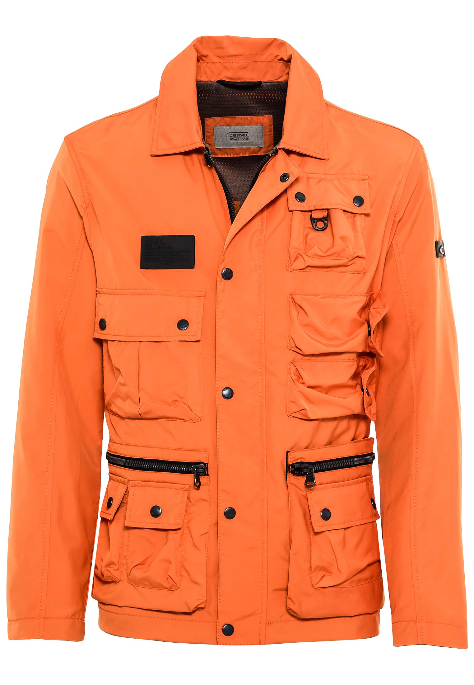 camel active Men's Jacket, Orange, S(Manufacturer Size: 48)