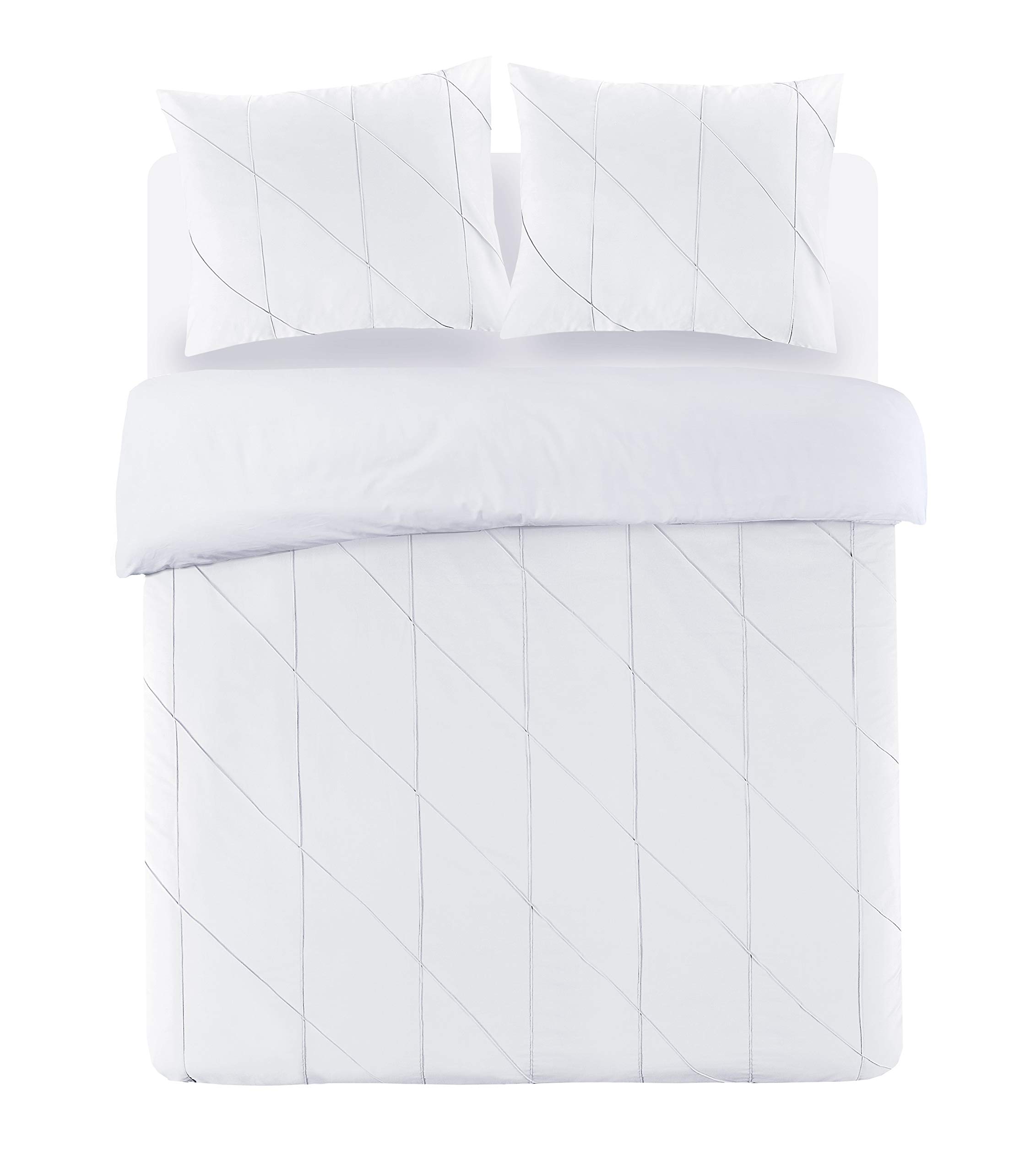Papillon Bedding Set, Percale, White, 135 x 200 + 80 x 80 cm