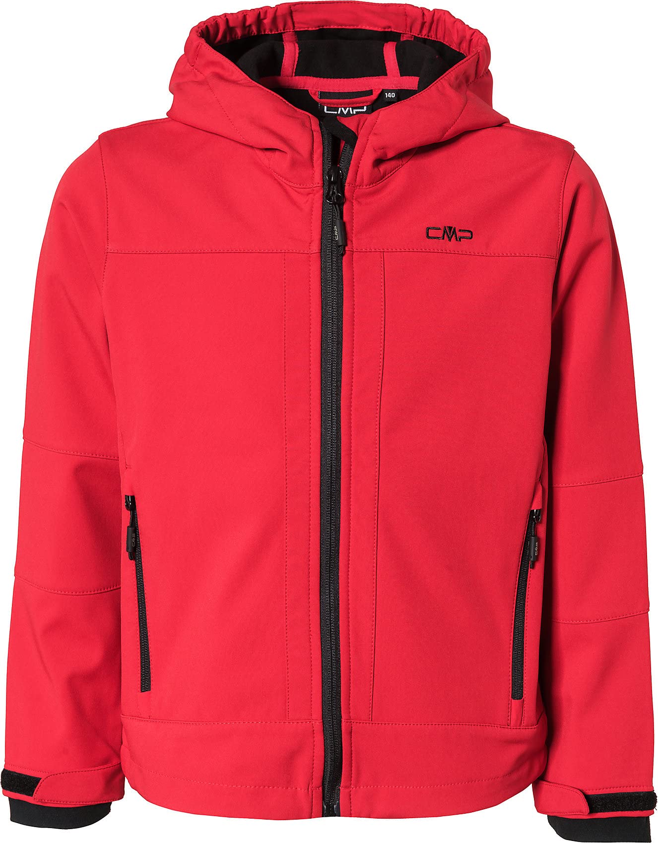 CMP - Kid Jacket Fix Hood, Ferrari-Black, 92