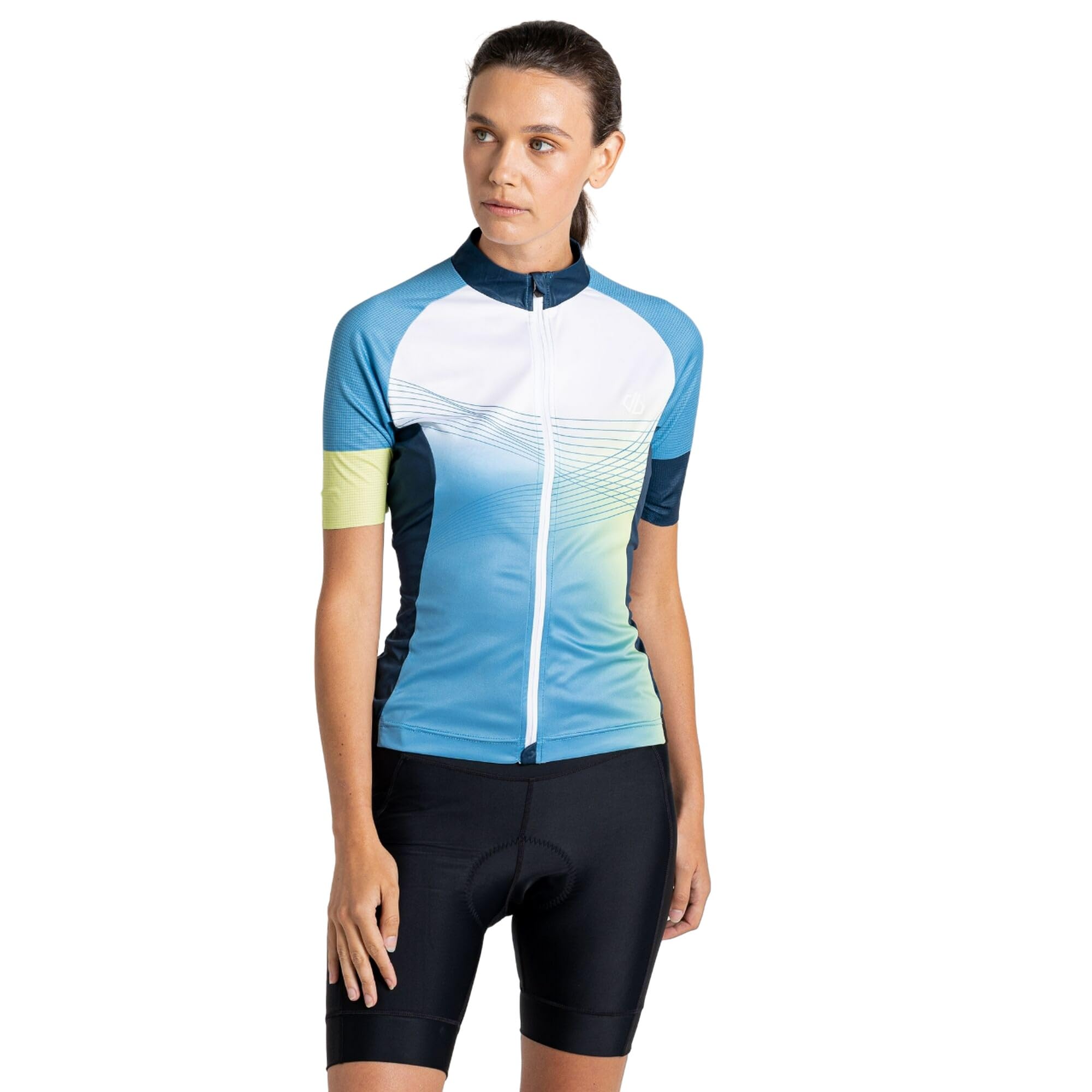 Dare 2b Womens AEP Stimulus Jersey Black Sound Print 8